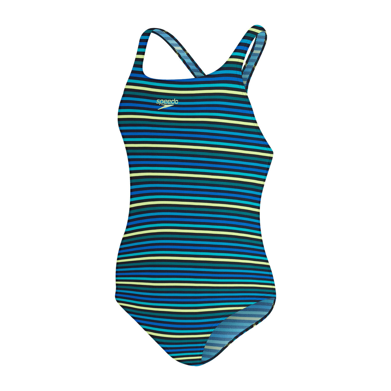 Strój Kąpielowy Speedo Printed Medalist – Granatowo-zielony – Rozmiar 30