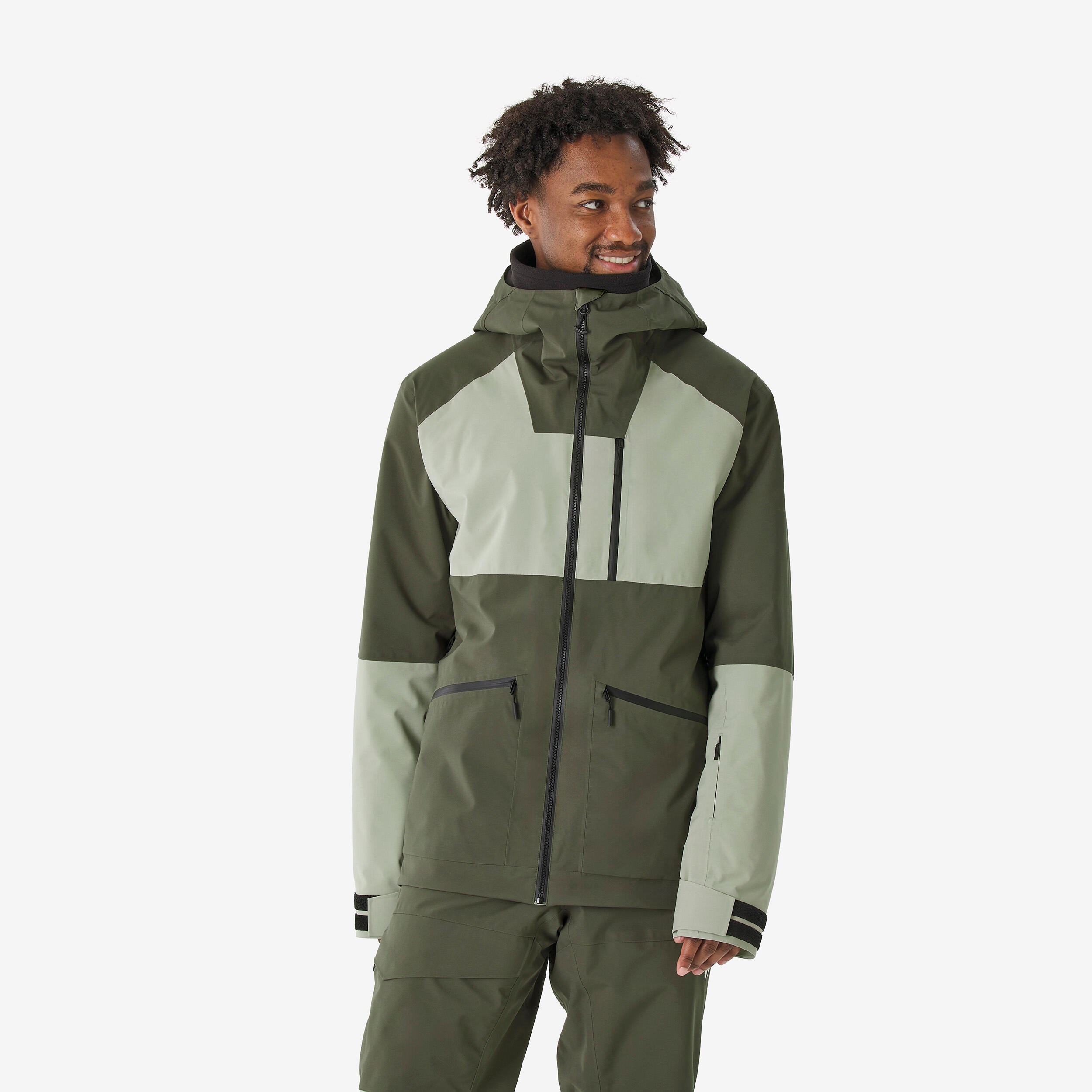 Kurtka narciarska i snowboardowa męska Quechua 500 AM