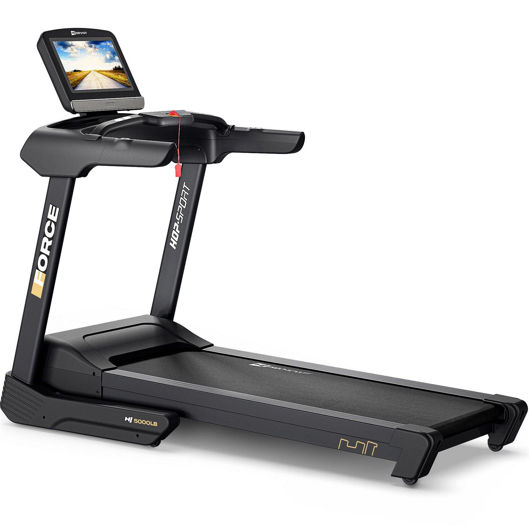 Bieżnia treningowa elektryczna do biegania Hop-Sport Force
