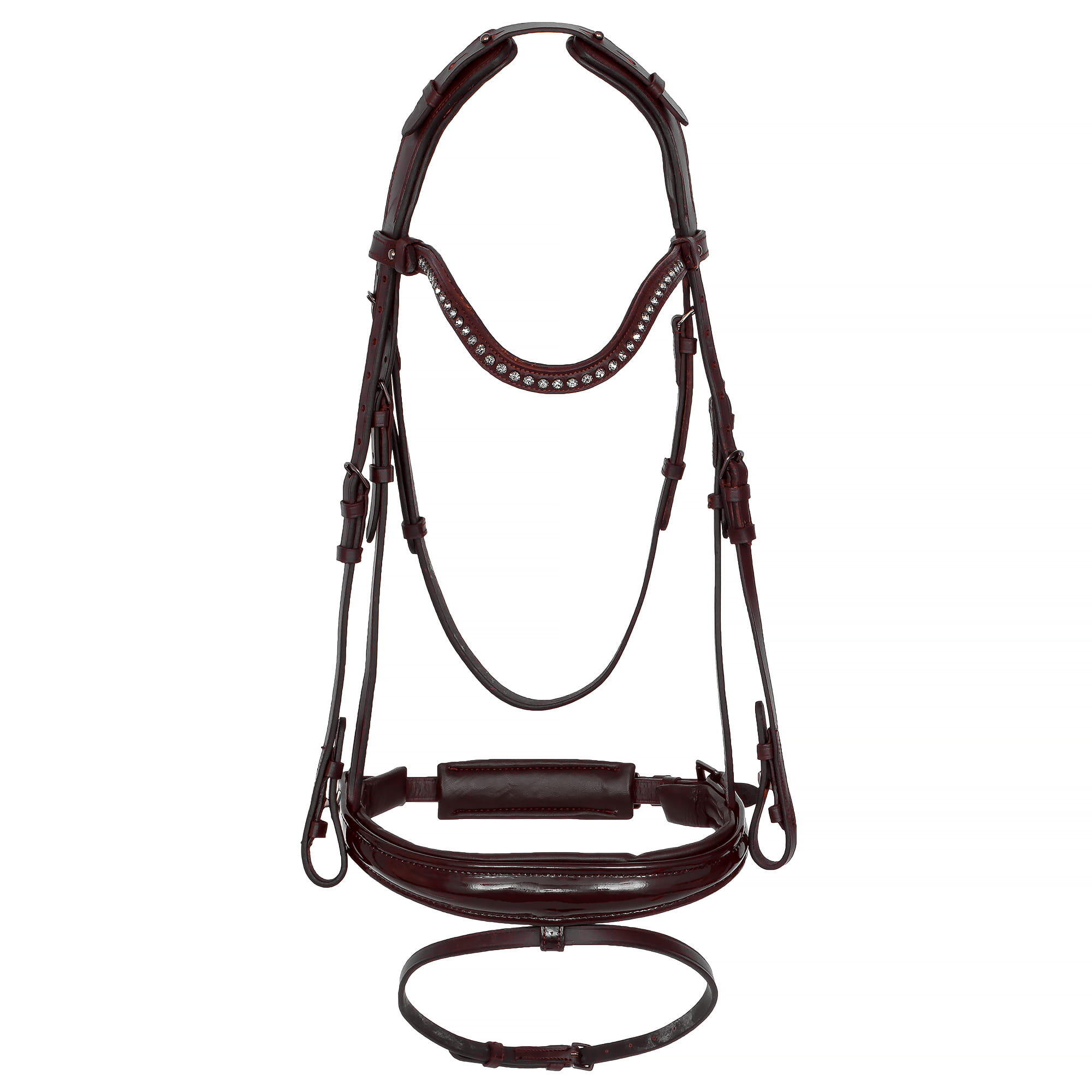 Ogłowie dla konia START Arcadia skórzane z wodzami