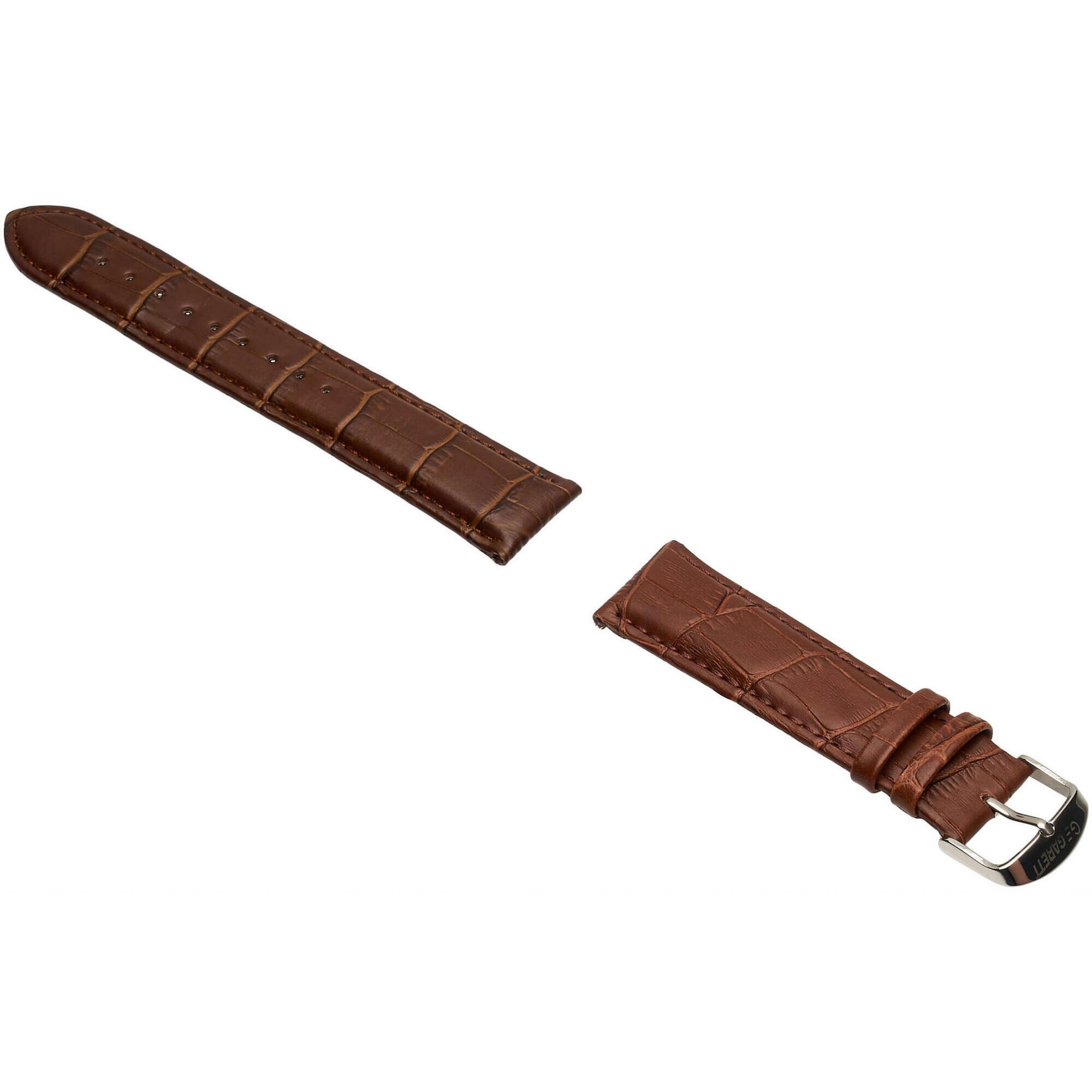 Pasek do Garett GT18, brązowy skórzany