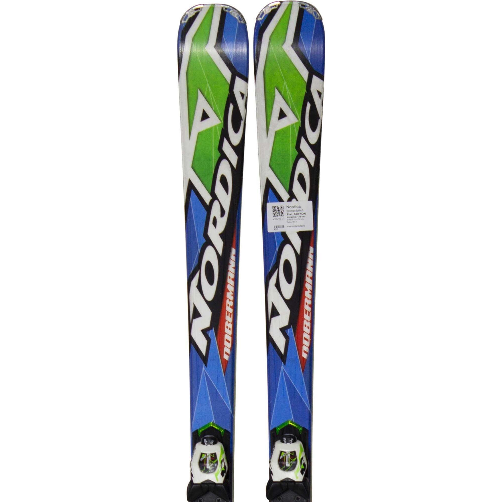 Second Life- Narty NORDICA Dobermann Spitfire Ti, 176 cm- Stan dobry