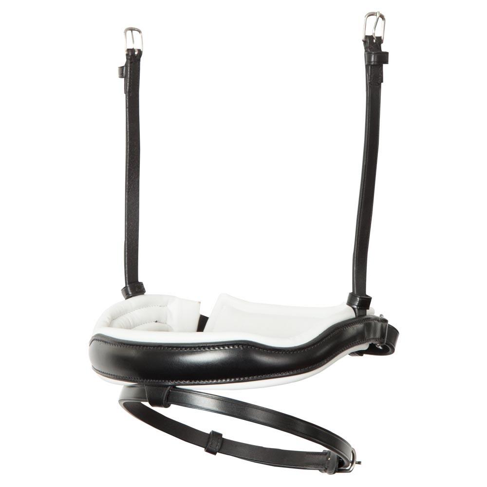 Skórzany nachrapnik Pull-Back z paskami policzkowymi BR Equitation