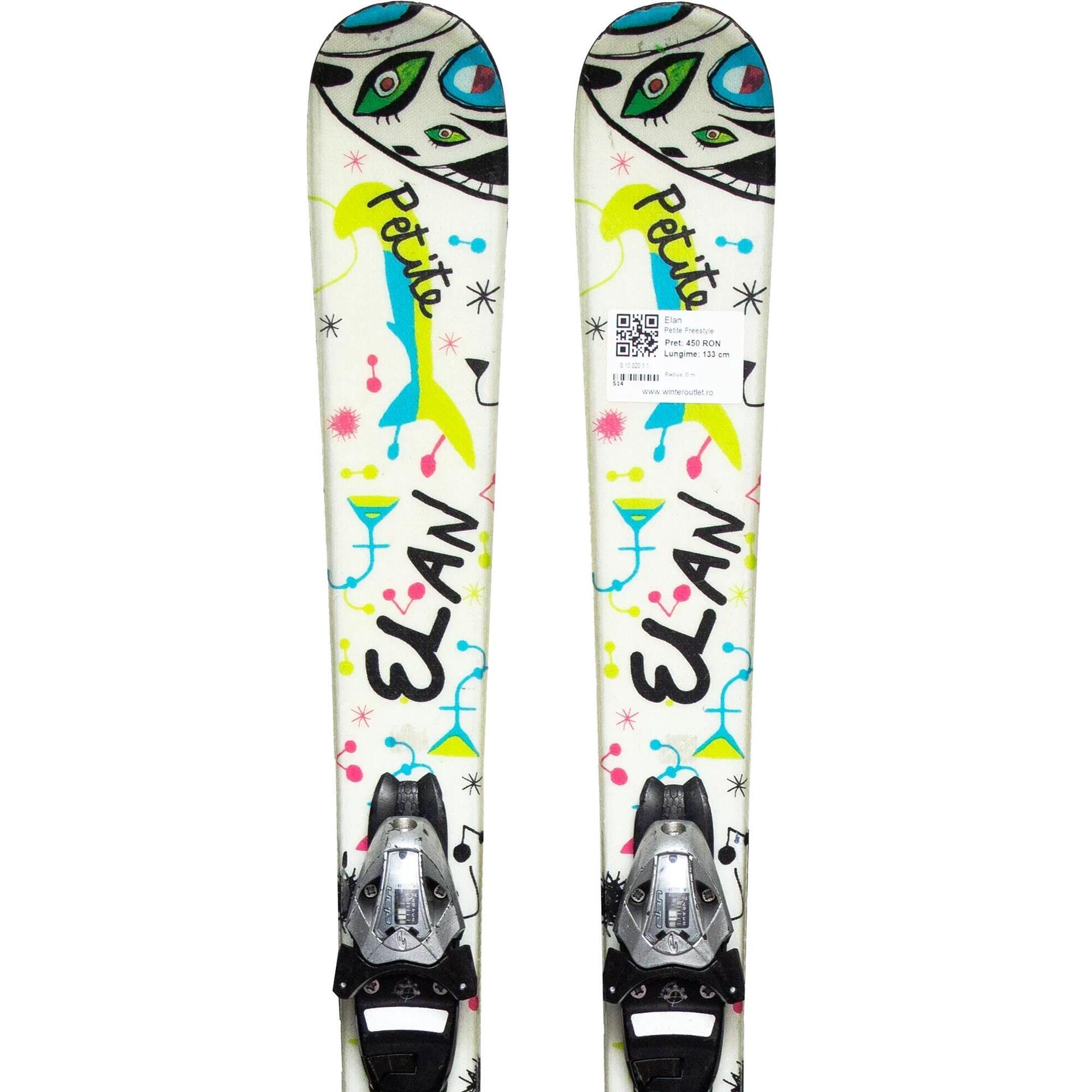 Second Life- Narty ELAN Petite Freestyle, 133 cm - Stan bardzo dobry