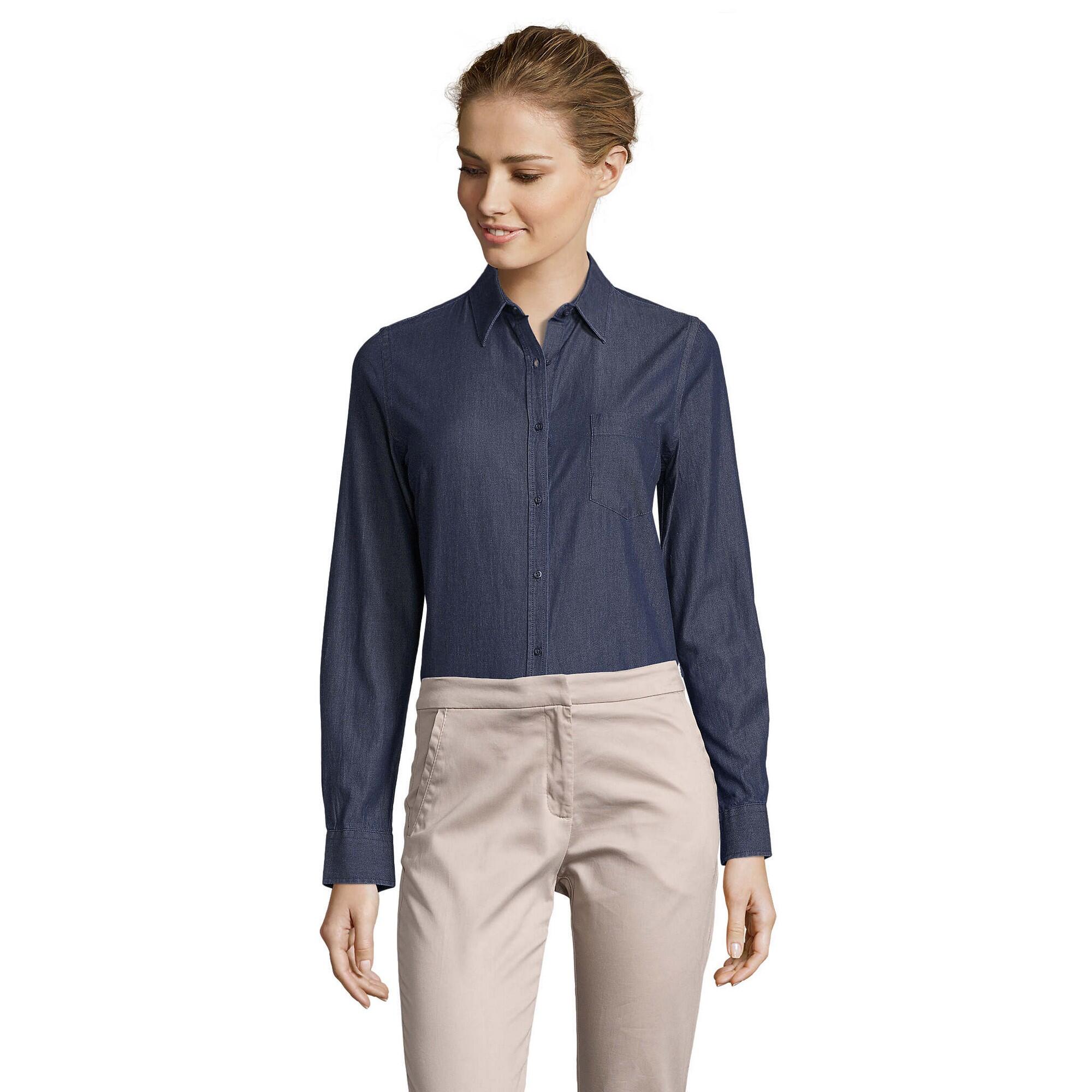 Damska Koszula Dżinsowa Barry