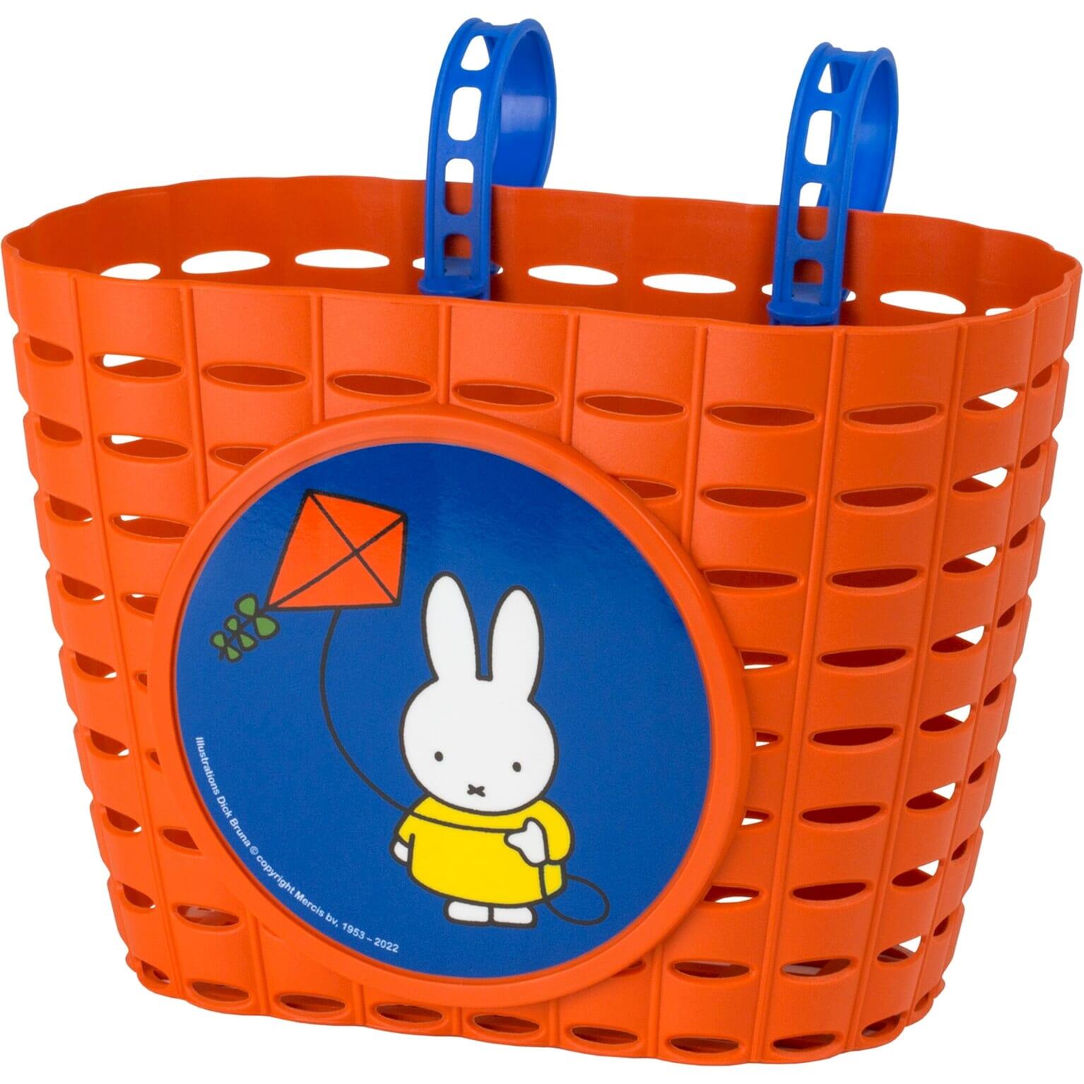 Kosz Rowerowy Pcv Miffy Orange