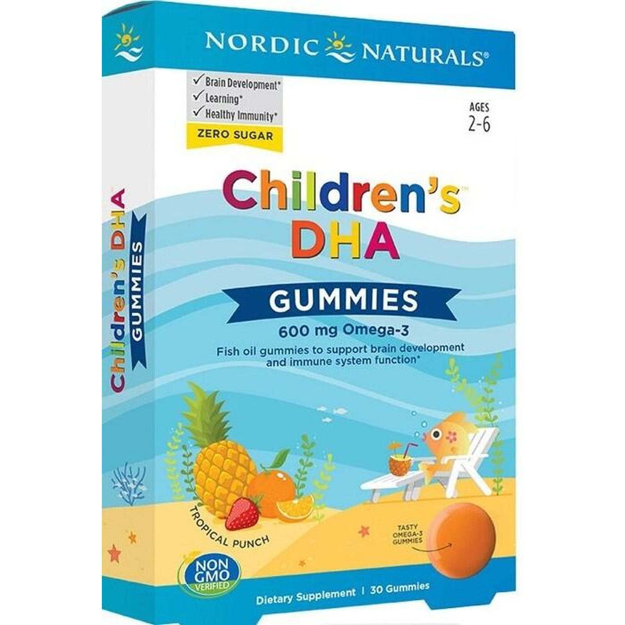 Nordic Naturals Children's DHA Gummies 30