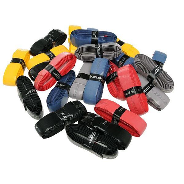 Owijki bazowe do squasha Dunlop PU Hydra Replacement Grip mix kolorów 24 szt