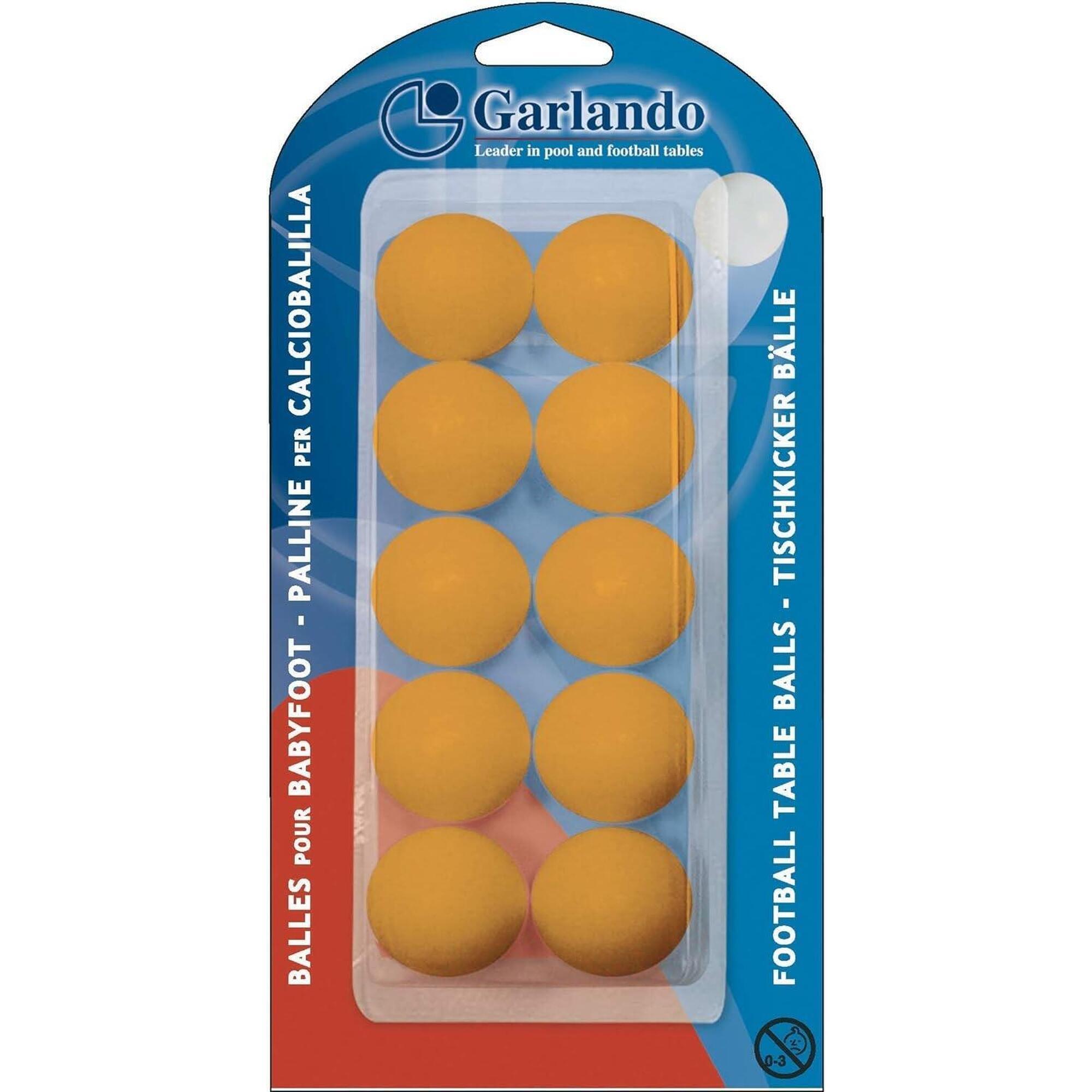 Voetbaltafel Balletjes - Pomarańczowy - 10 sztuk