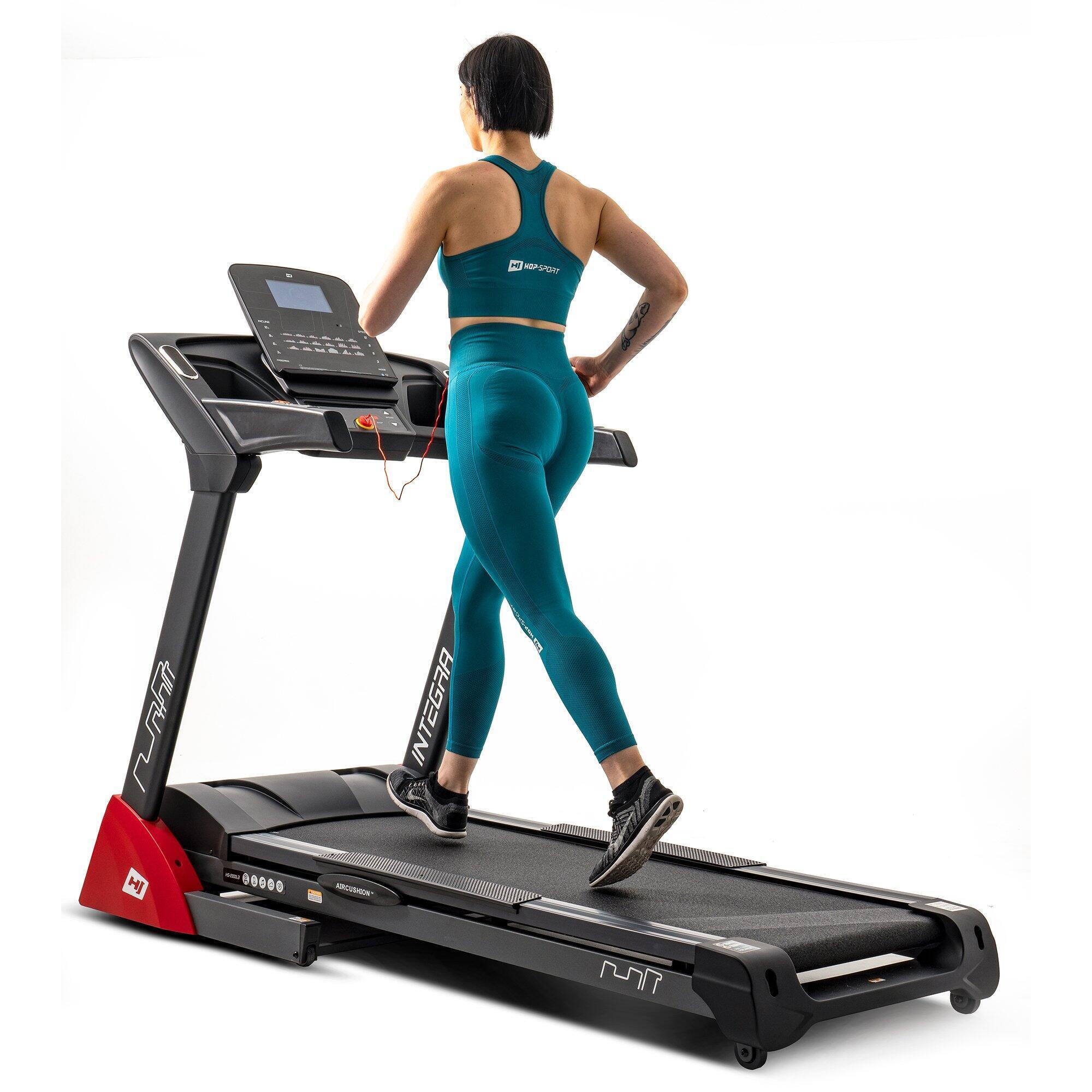 Bieżnia elektryczna treningowa do biegania Hop-Sport Integra