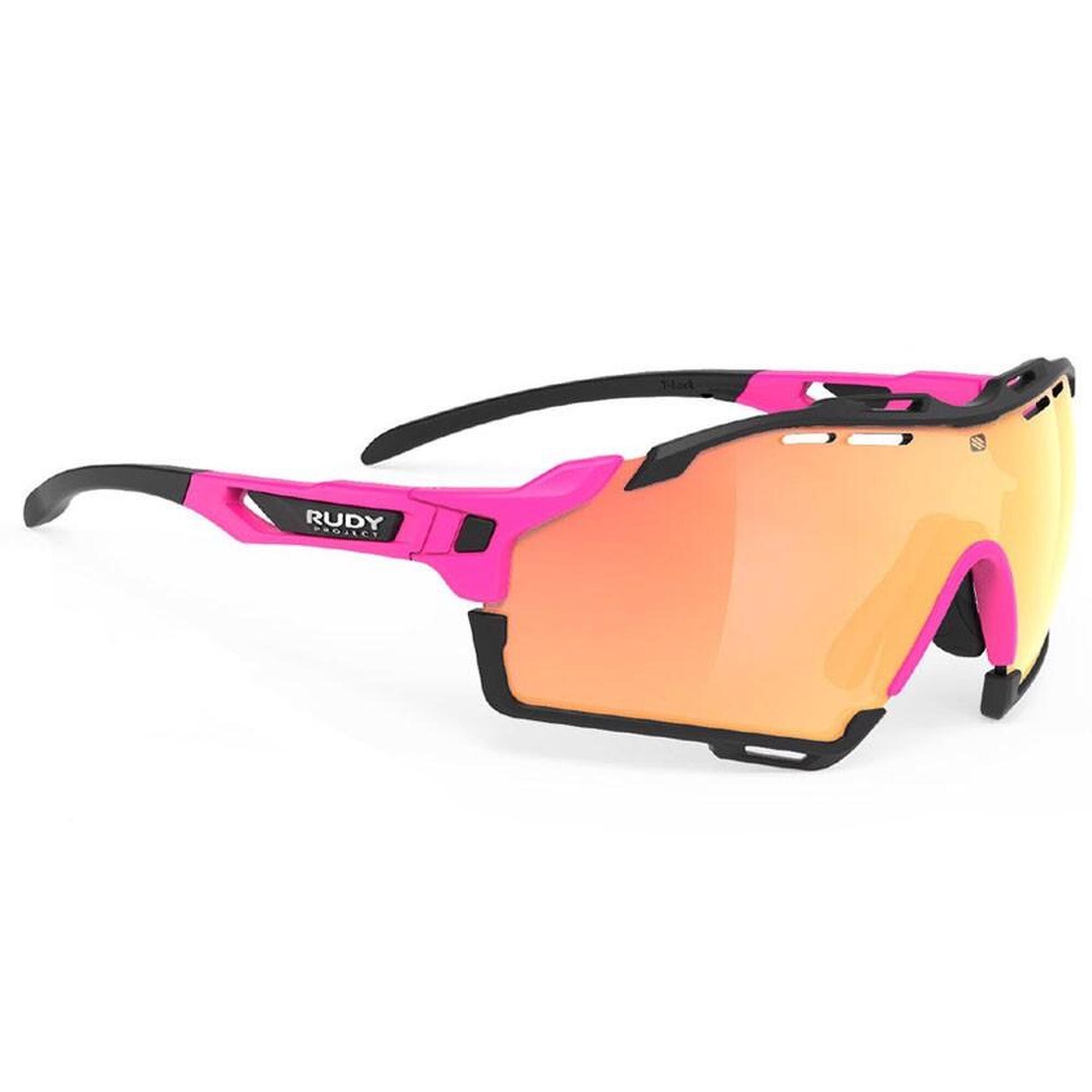 Okulary rowerowe dla dorosłych Rudy Project Cutline Różowe Matowe