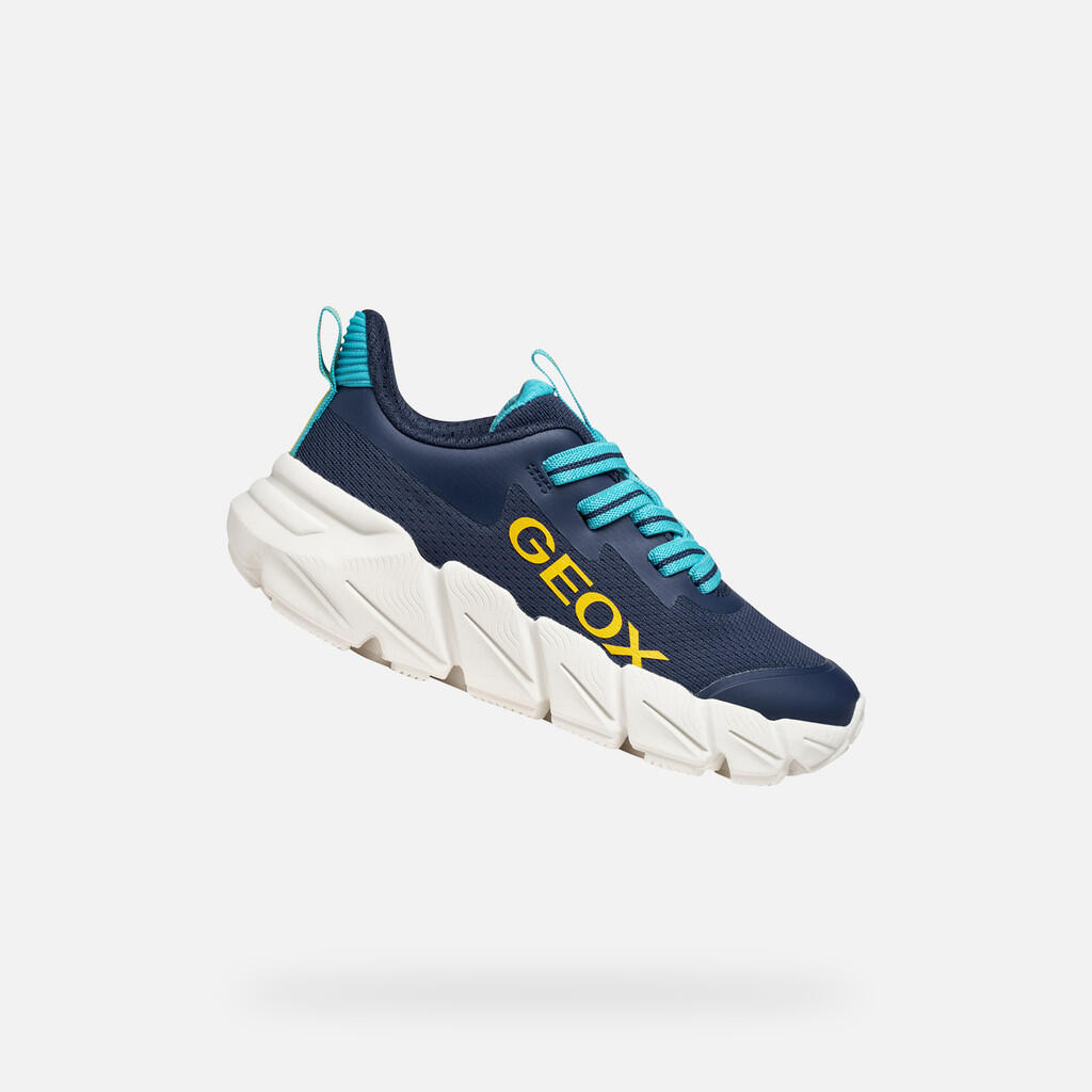 Buty GEOX J FLEXYPER FAST BOY Niebieski