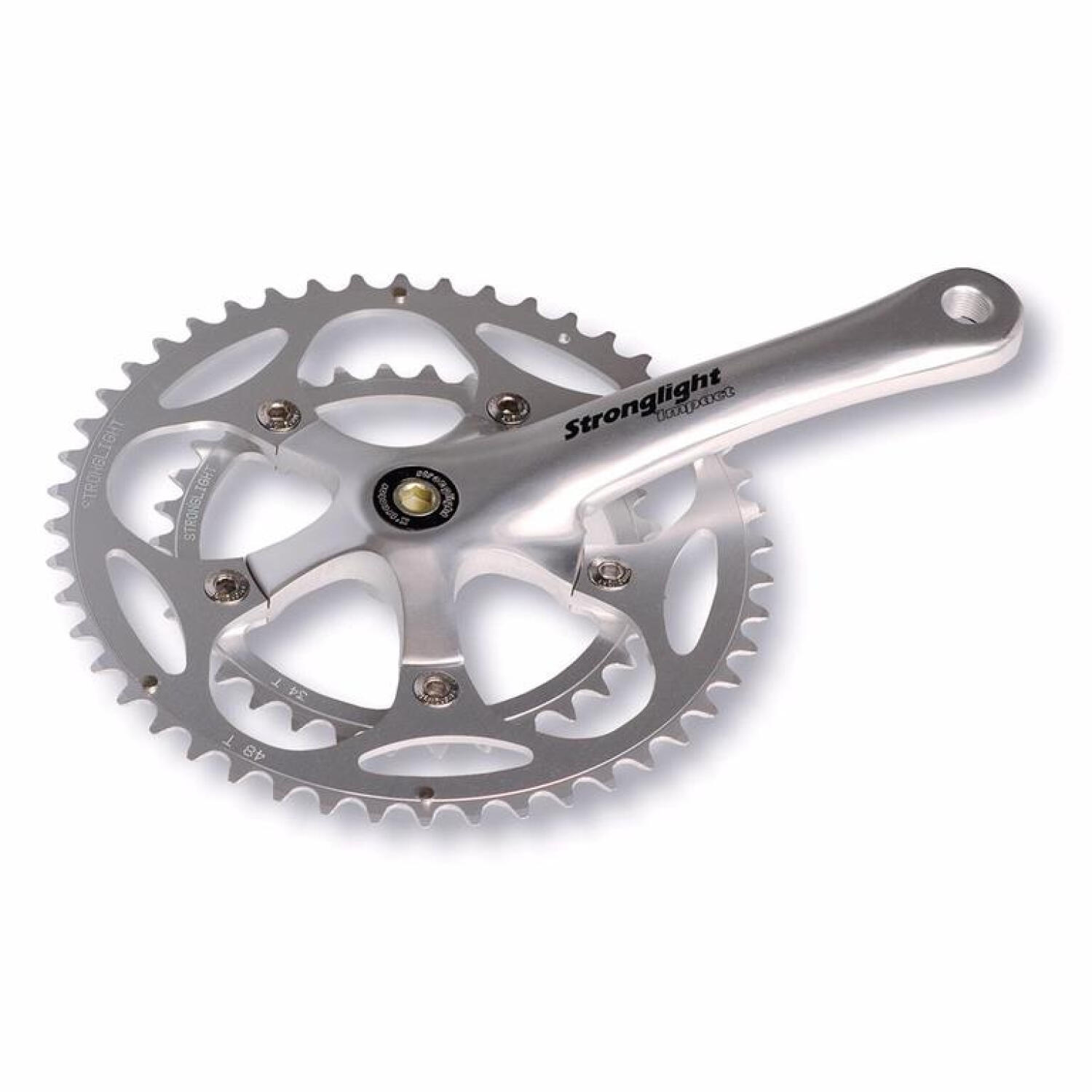 Zestaw korbowy Stronglight Impact 2sp 50/34t 170mm