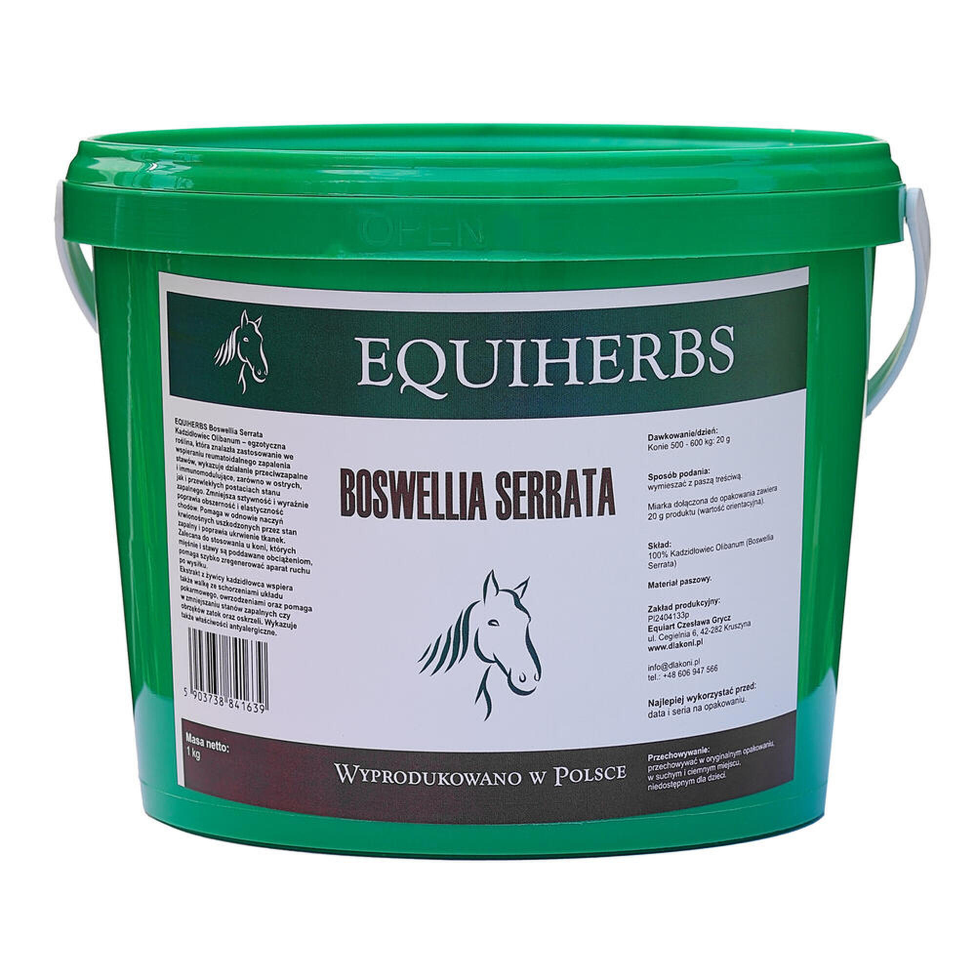 Boswellia Serrata Kadzidłowiec EQUIHERBS