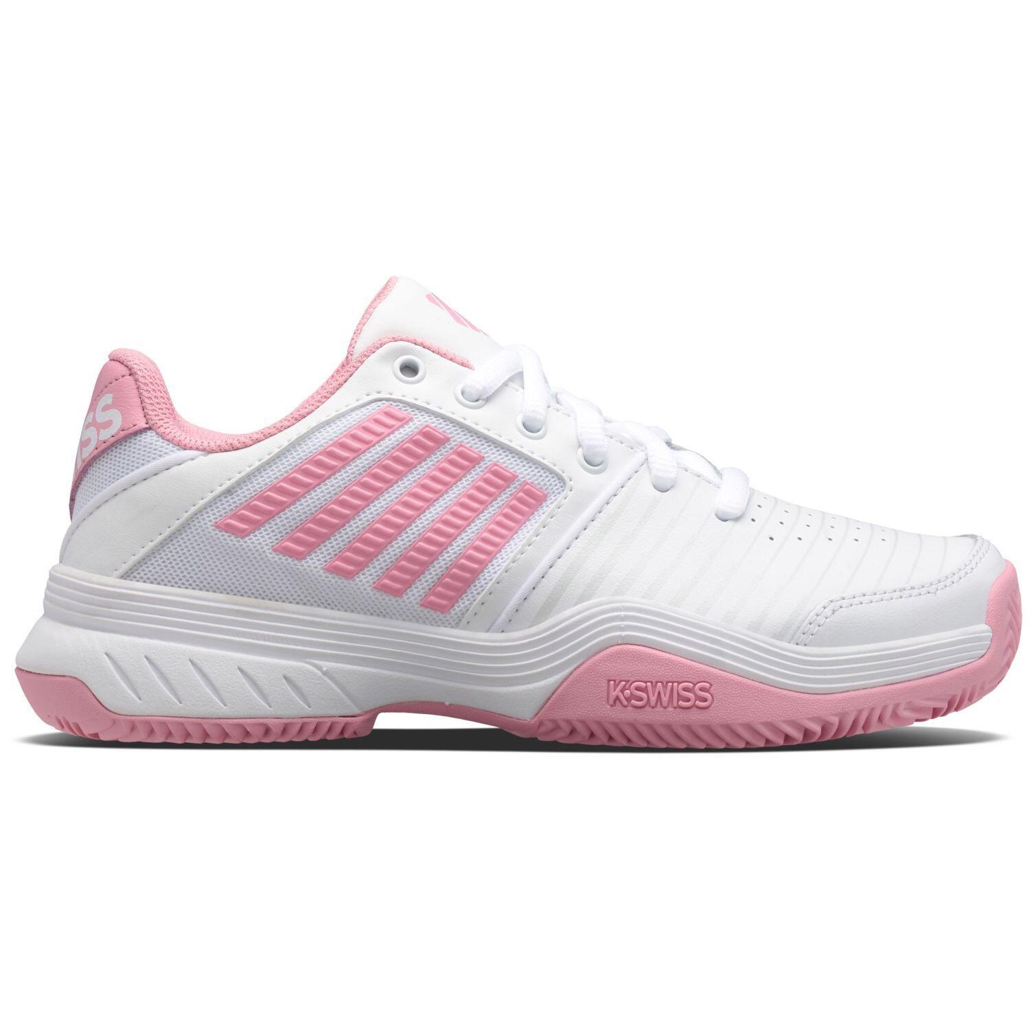 Kswiss Court Express Hb Blanco Rosa Mujer 96750959