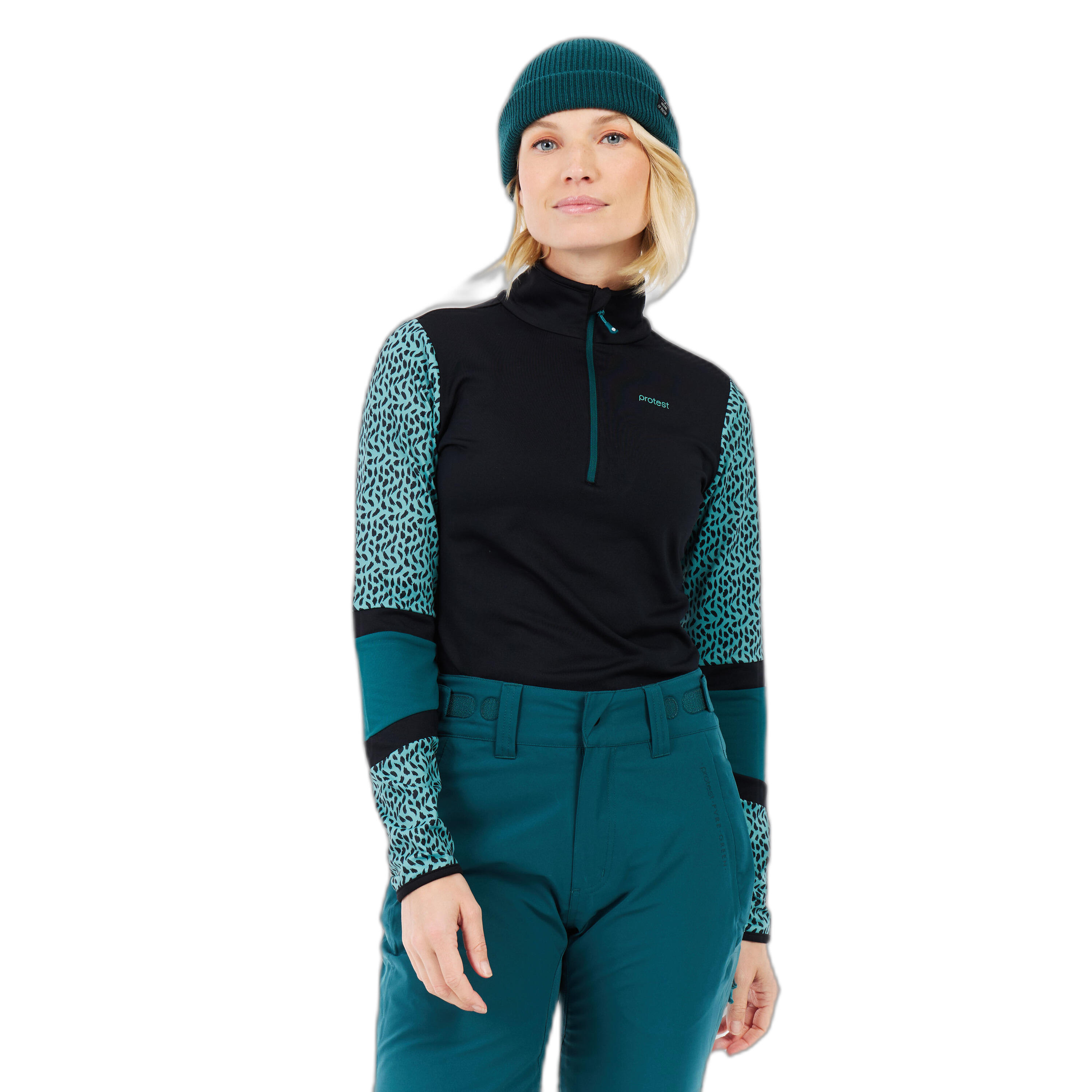 Damski polar 1/4 zip Protest Nynke