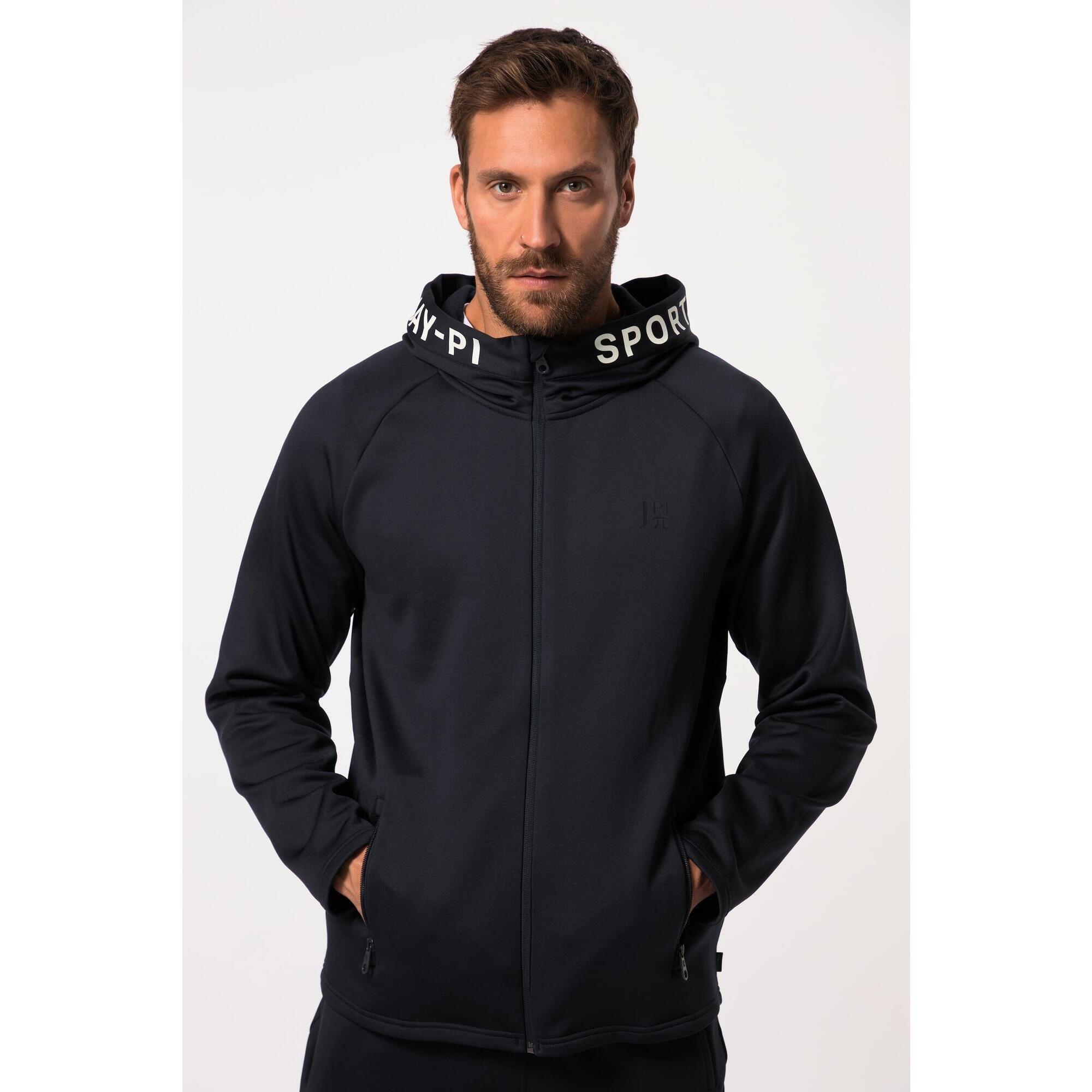 Męska Treningowa bluza rozpinana FLEXNAMIC® tenis softshell kaptur