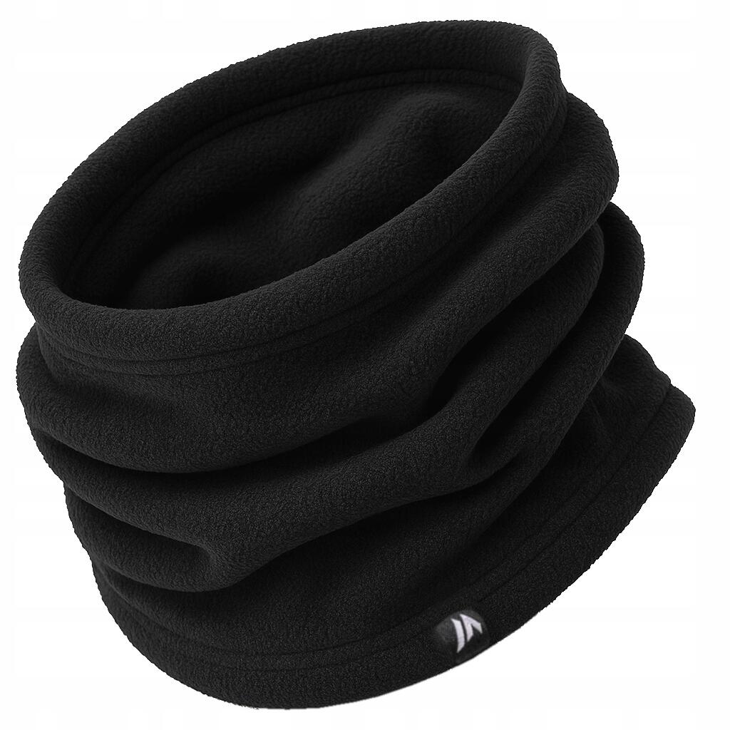 Dziecięcy komin polarowy Martes Taliv JR czarny