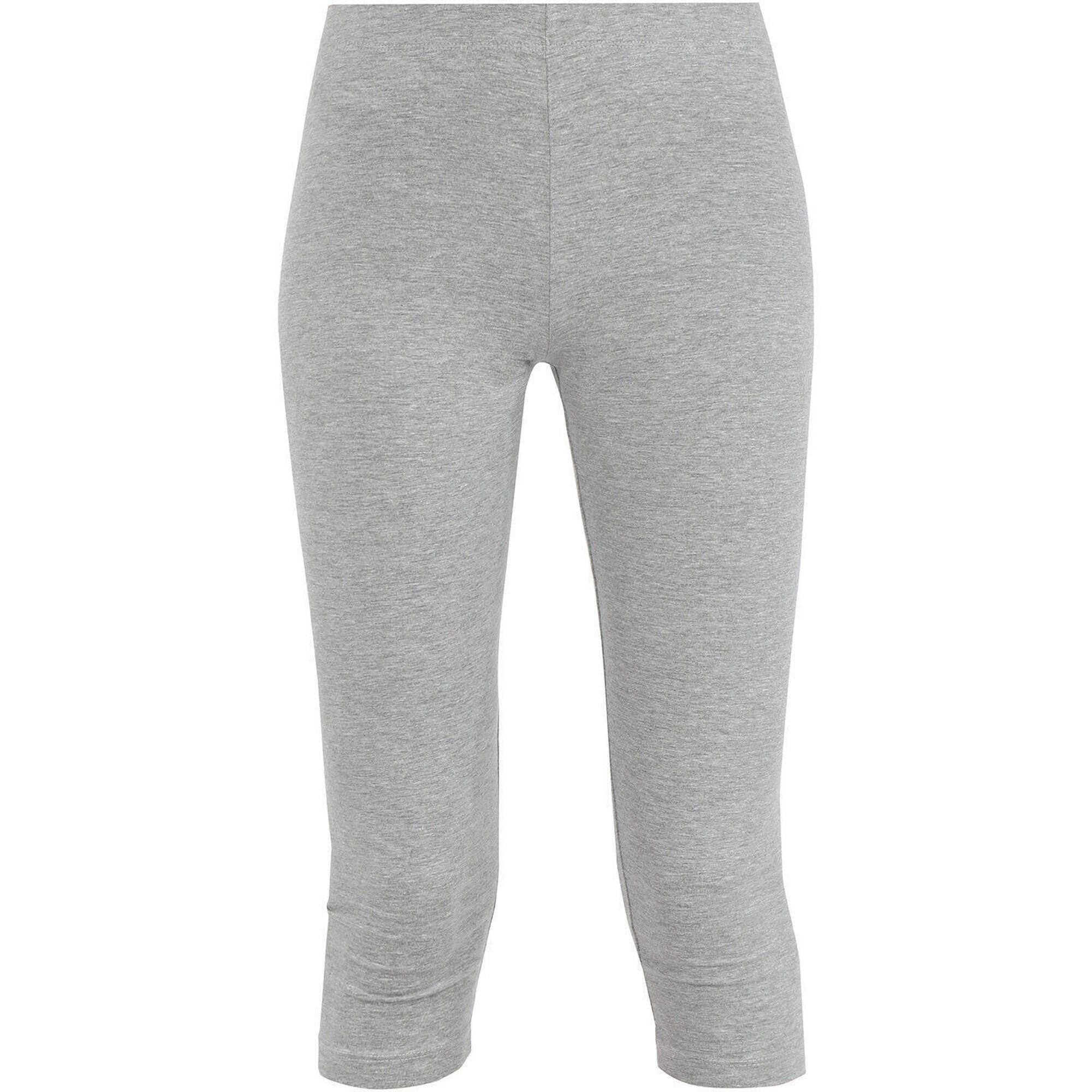 Legginsy 3/4 damskie ATHL. DPT. Lunar Grey, 94% bawełna.