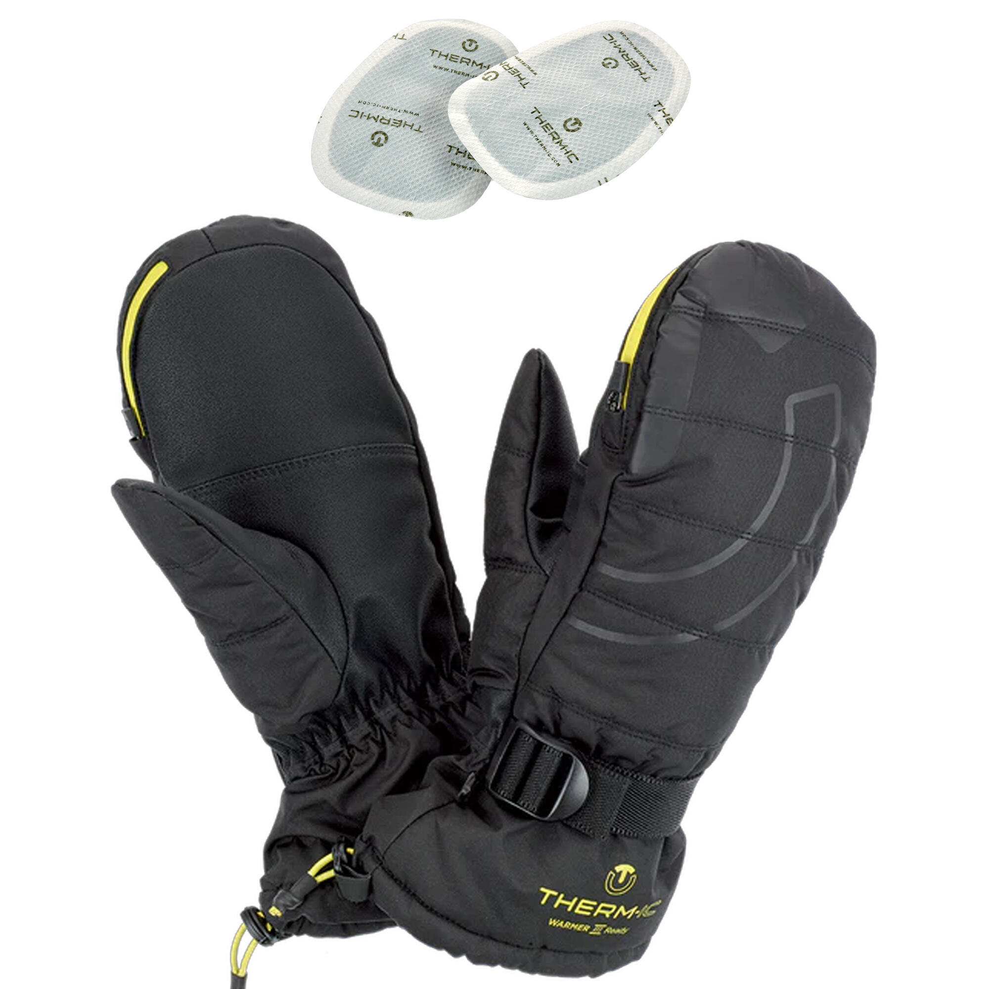 Mitenka grzewcza ski doroslych Therm-ic Warmer Ready Gloves kieszen na suwak