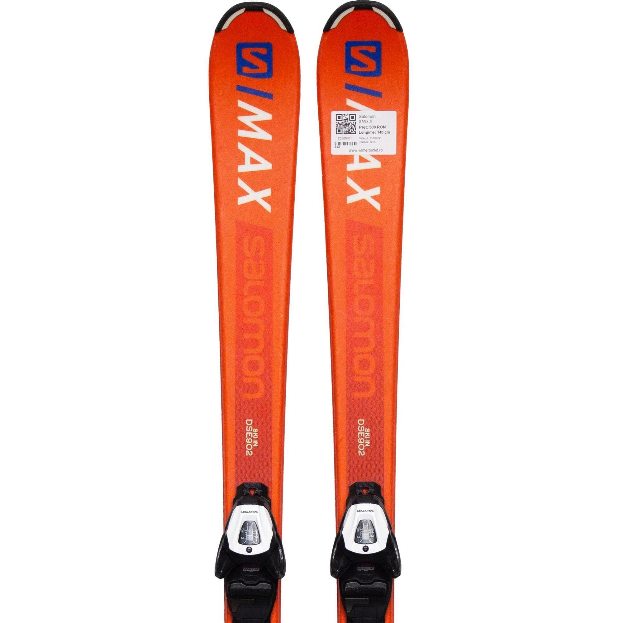 Second Life- Narty SALOMON S Max Jr, 130 cm - Stan bardzo dobry