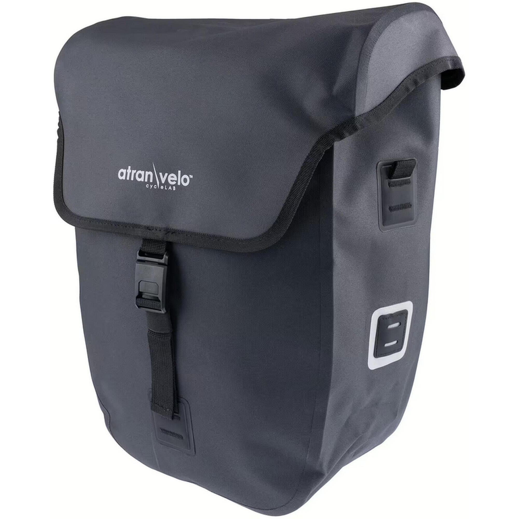 Torba na bagażnik rowerowy „Commuter Side”, wodoodporna