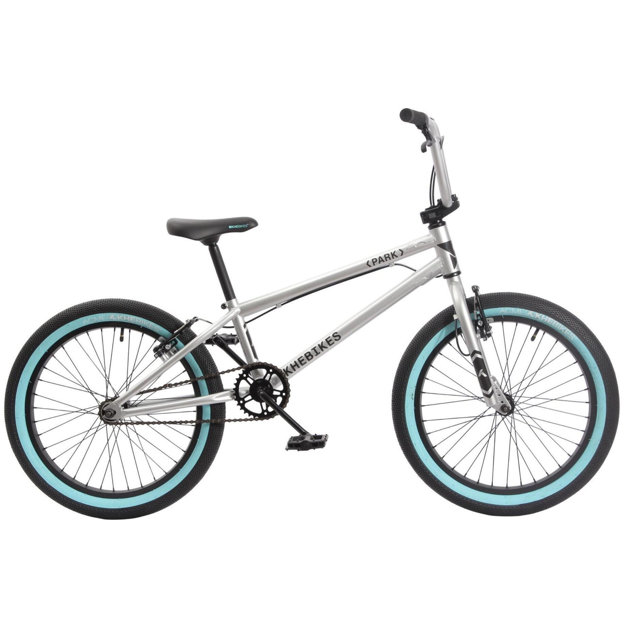 BMX rower dzieci PARK srebrny 20 cali 11,1 kg