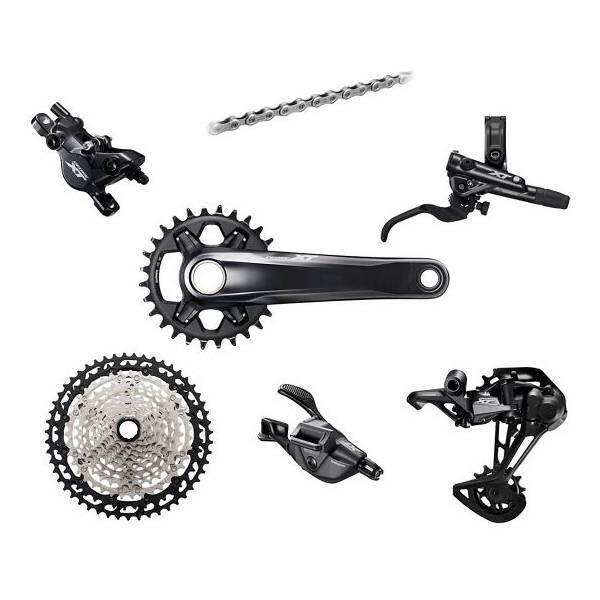 Mechanizm korbowy mono Shimano Deore Xt M8120 10V