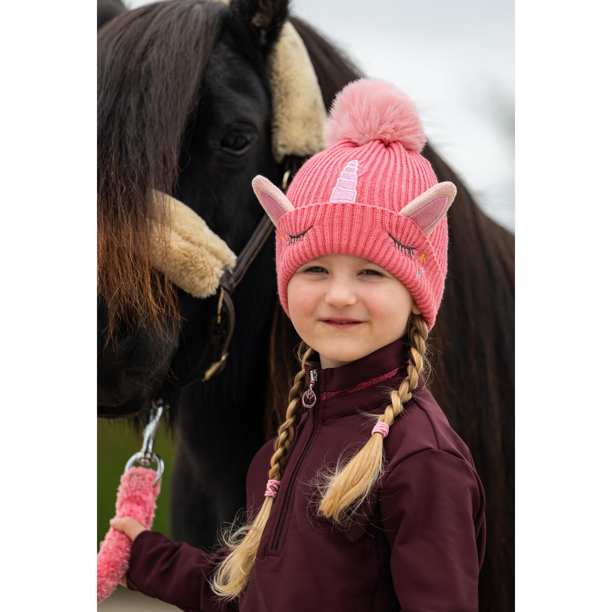 Czapka jeździecka dziecięca Unicorn