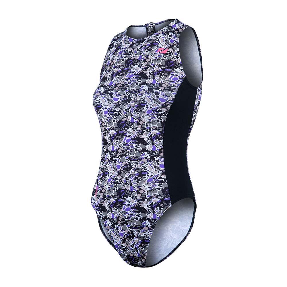 Strój pływacki jednoczęściowy damski ZONE3 Pacific Koa High Neck
