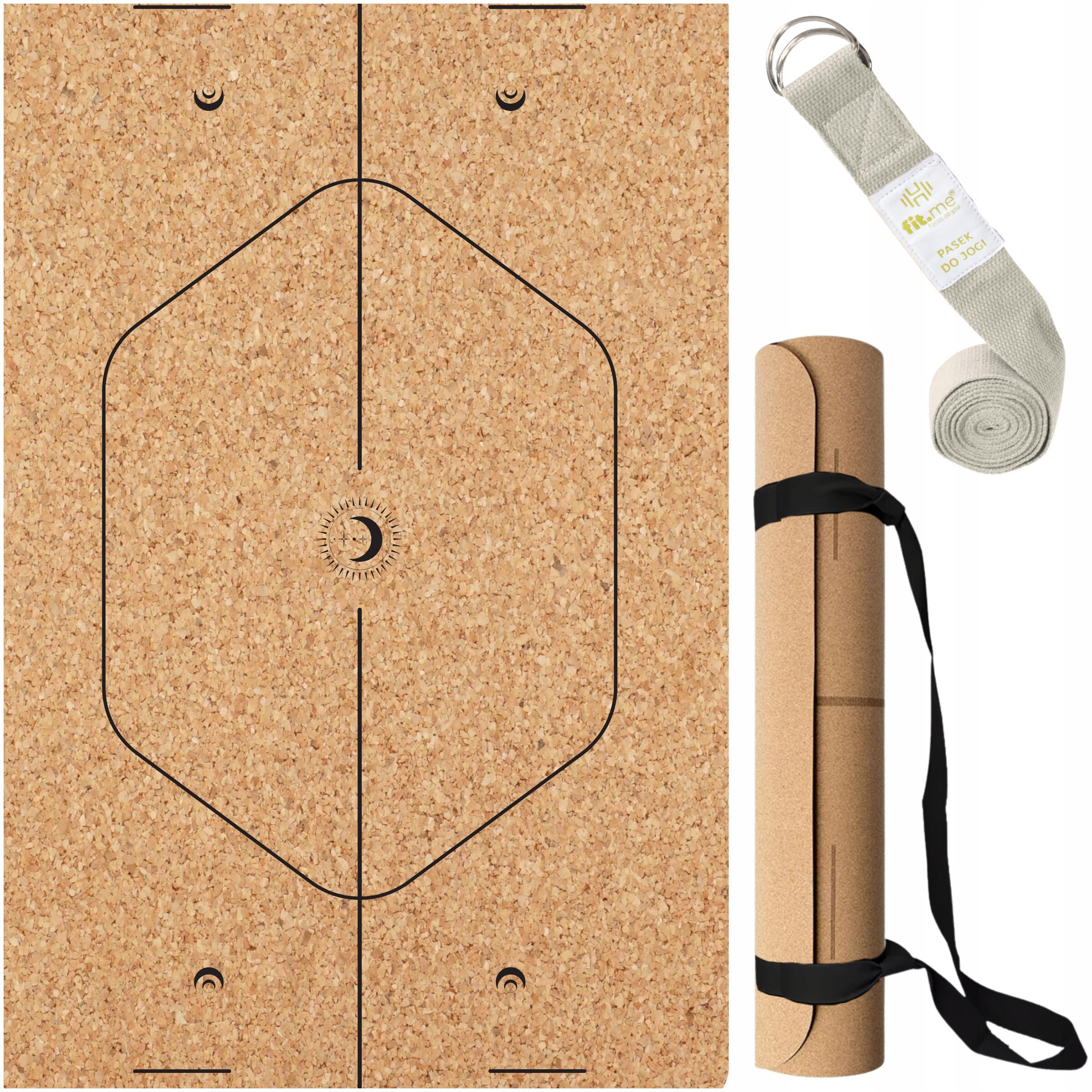 Mata Korek - TPE do Jogi i Ćwiczeń Fit.Me antypoślizgowa