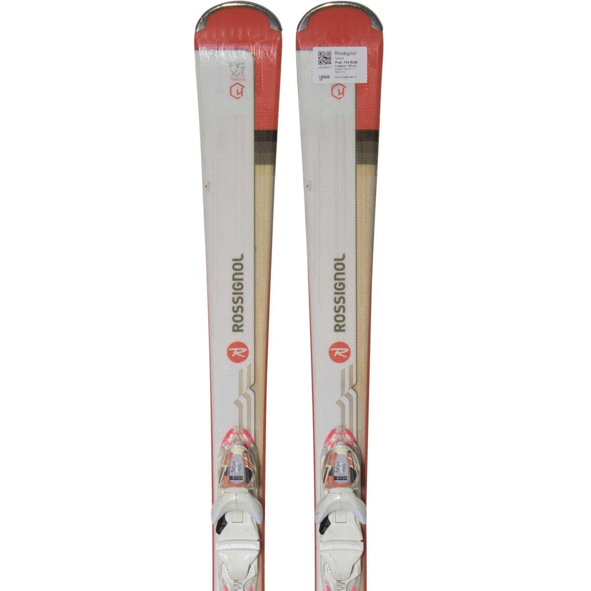 Second Life- Narty ROSSIGNOL Famous 4, 142 cm- Stan bardzo dobry