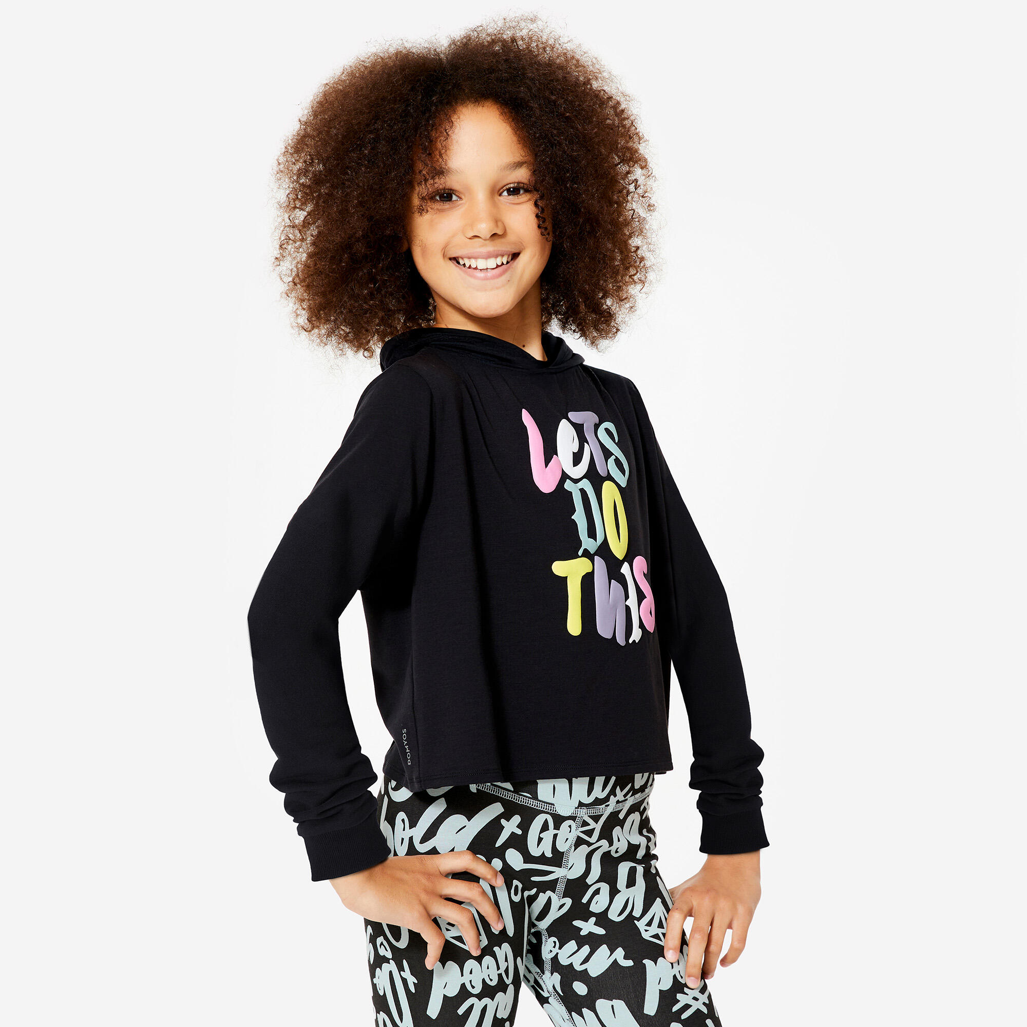 Bluza do tańca modern jazz dla dzieci Starever crop