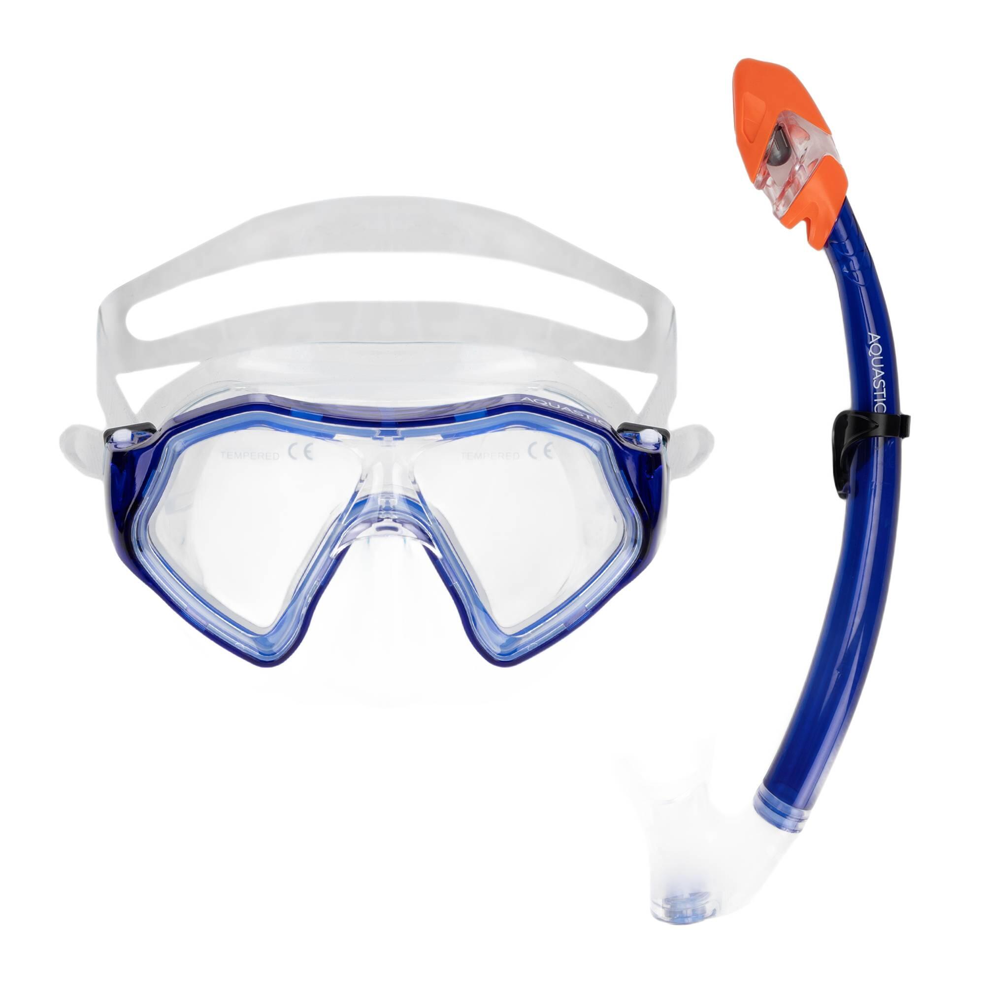 Zestaw do snorkelingu dziecięcy AQUASTIC Shelly