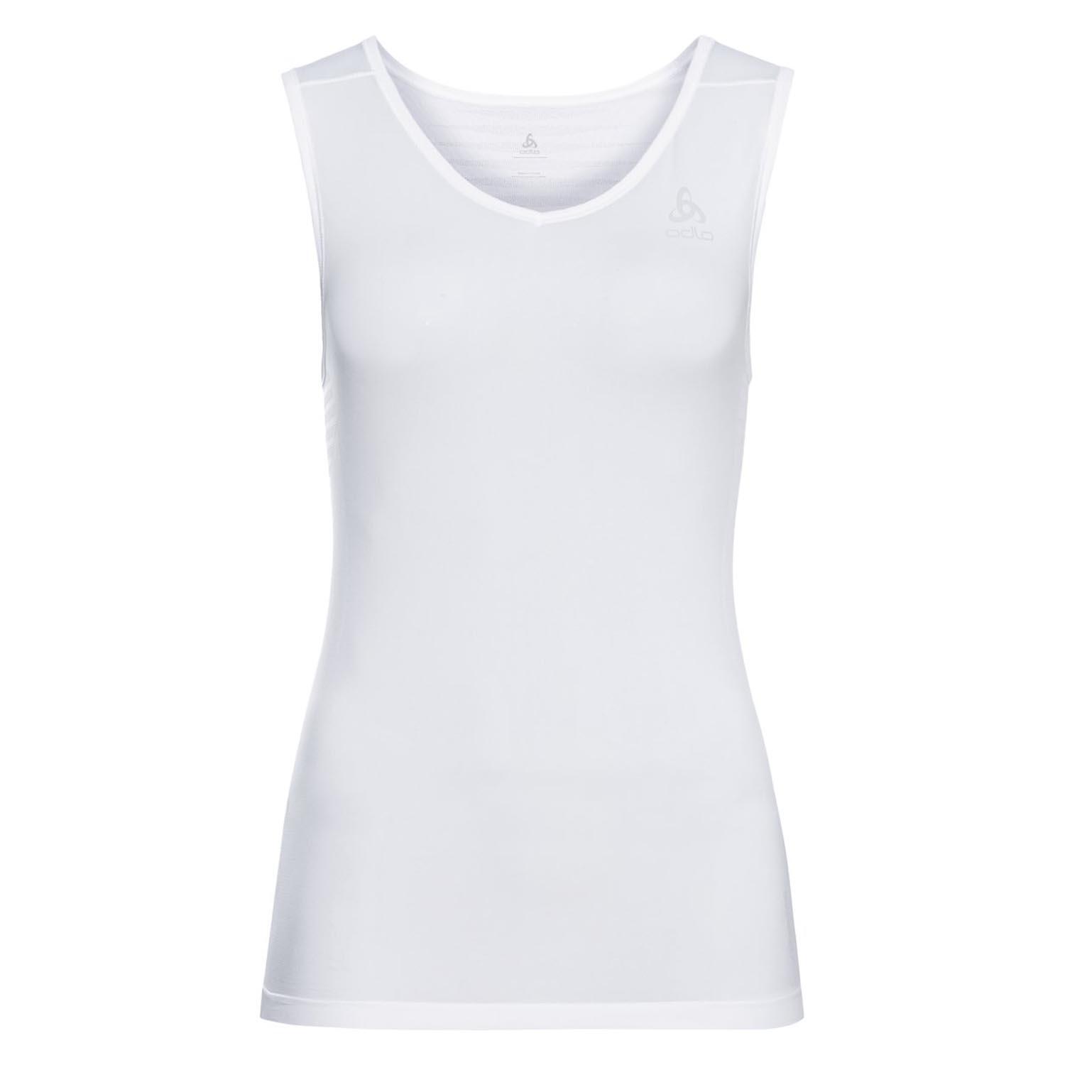 Koszulka tech. damska Odlo BL TOP v-neck singlet PERFORMANCE X-LIGH
