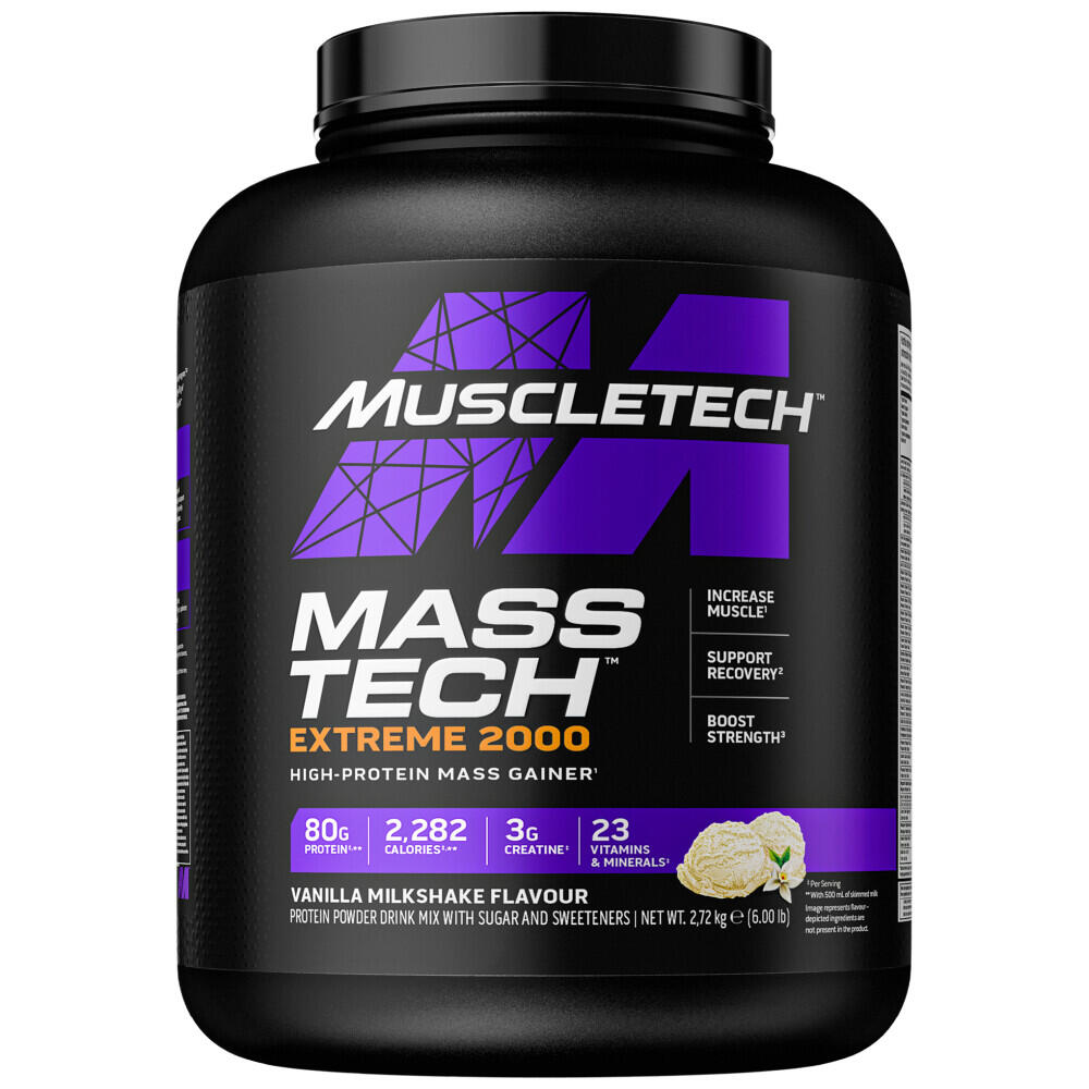Muscletech Performance Series Mass Tech Extreme 2000 (6lbs) Vanilla Milkshake