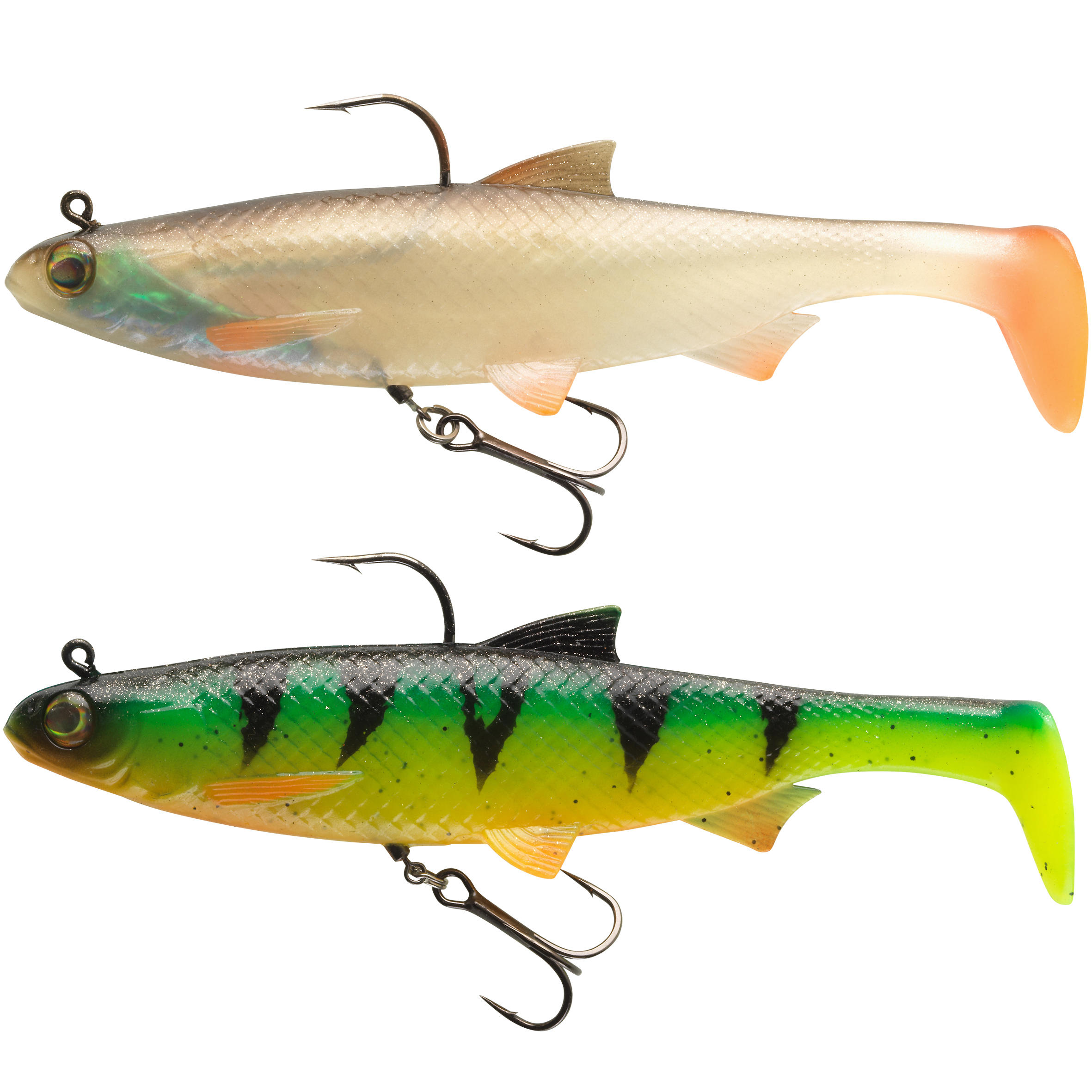 Zestaw miękkich przynęt Shad Roach RTC 160 płoć/firetiger