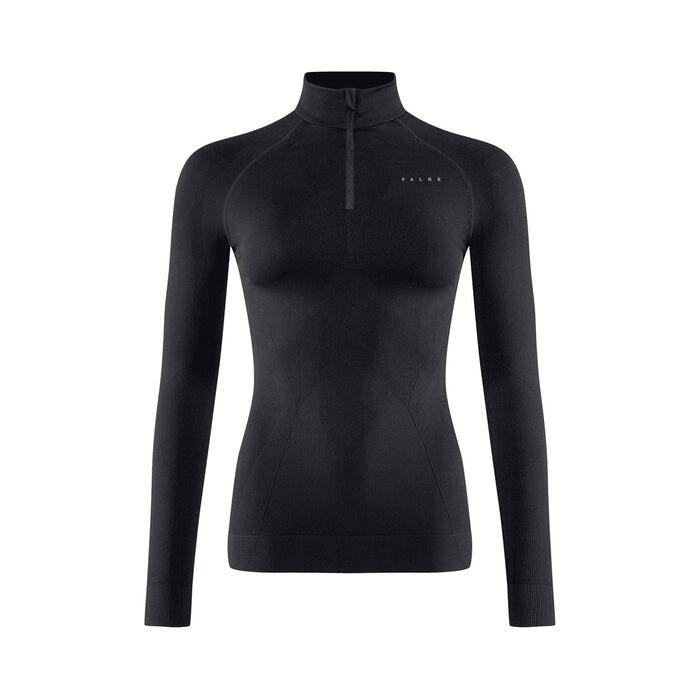 Damska koszulka z długim rękawem i zamkiem przy szyi Falke Maximum Warm