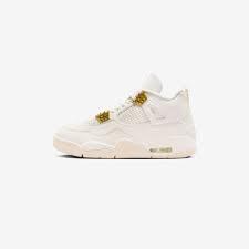 Air Jordan 4 Metallic Gold