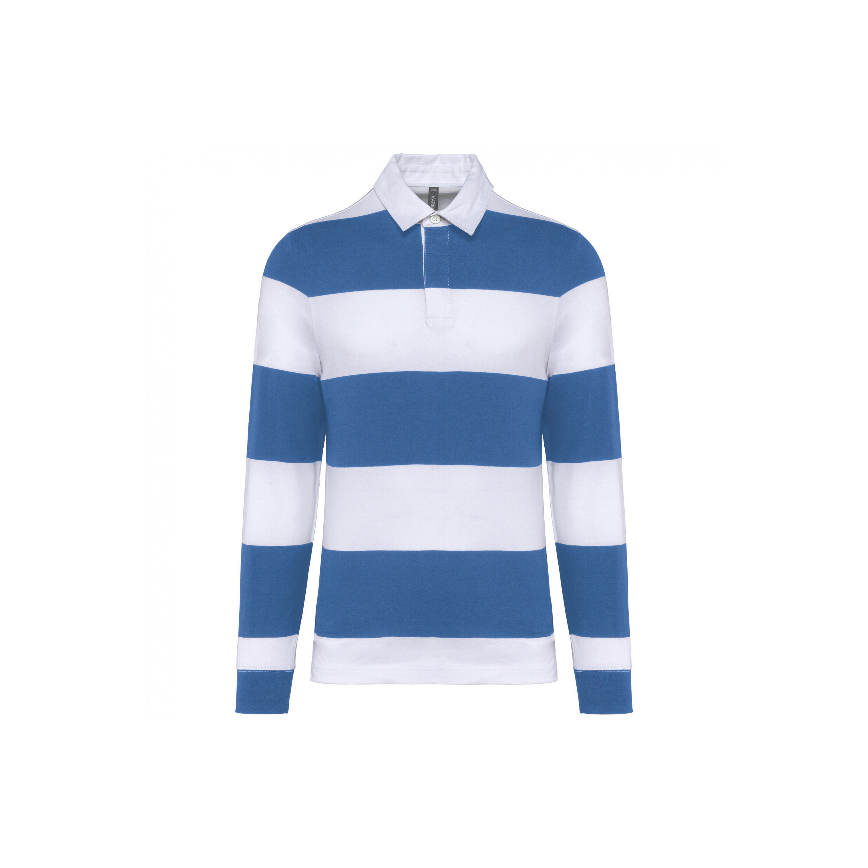 Koszulka polo w paski, długi rękaw Kariban