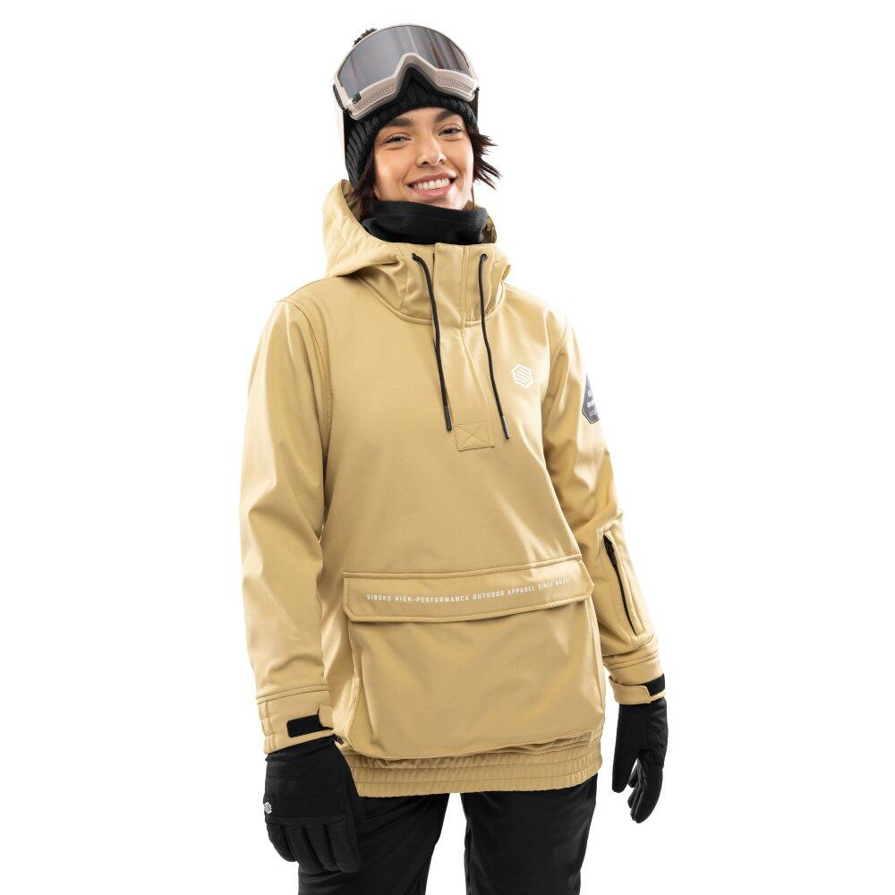 Damska kurtka snowboardowa Sporty zimowe Siroko W3-W Kamui