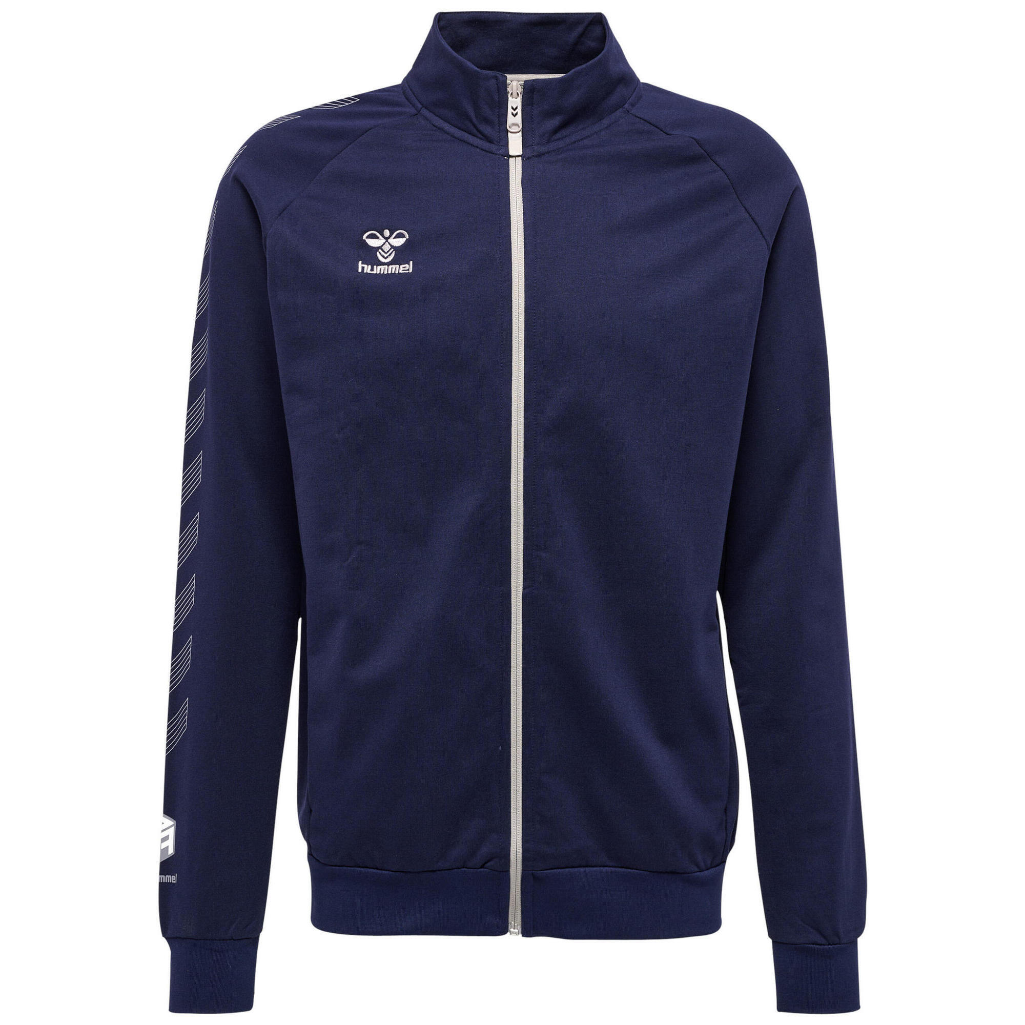 Zapinana na zamek bawełniana bluza dresowa Hummel Move Grid