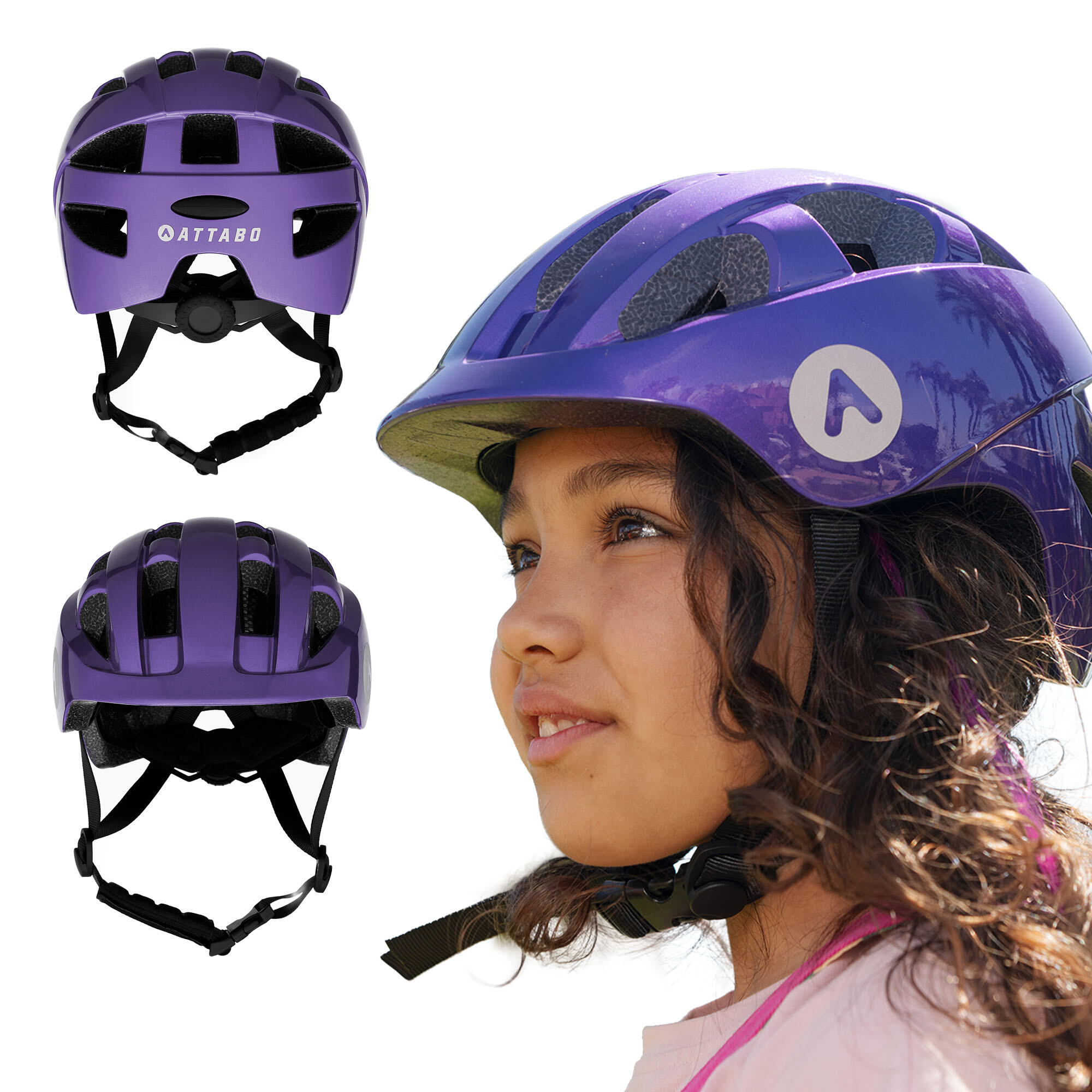 Kask rowerowy dziecięcy ATTABO K200