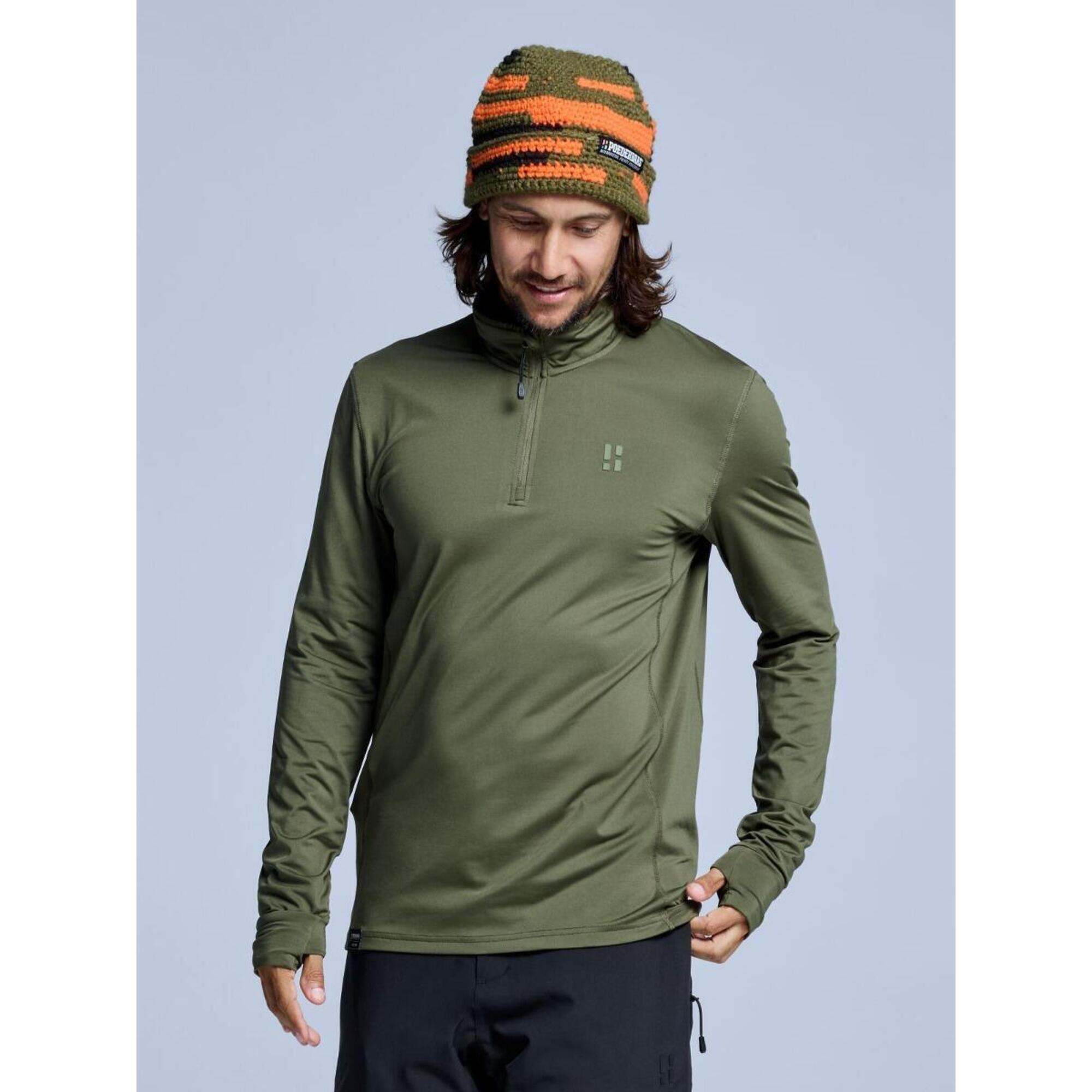 Pully - Męska - Four Seasons Lightweight 2.0 - Oliwkowo-zielony