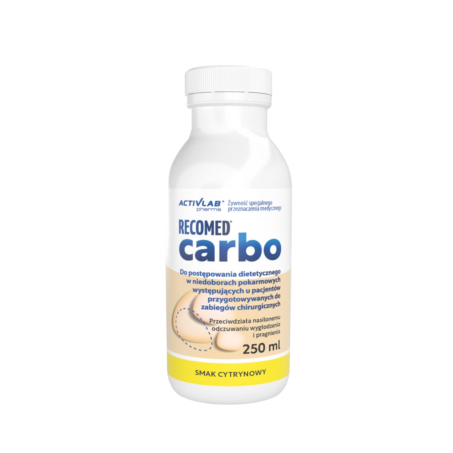 Węglowodany przy niedoborach RECOMED® CARBO Activlab Pharma