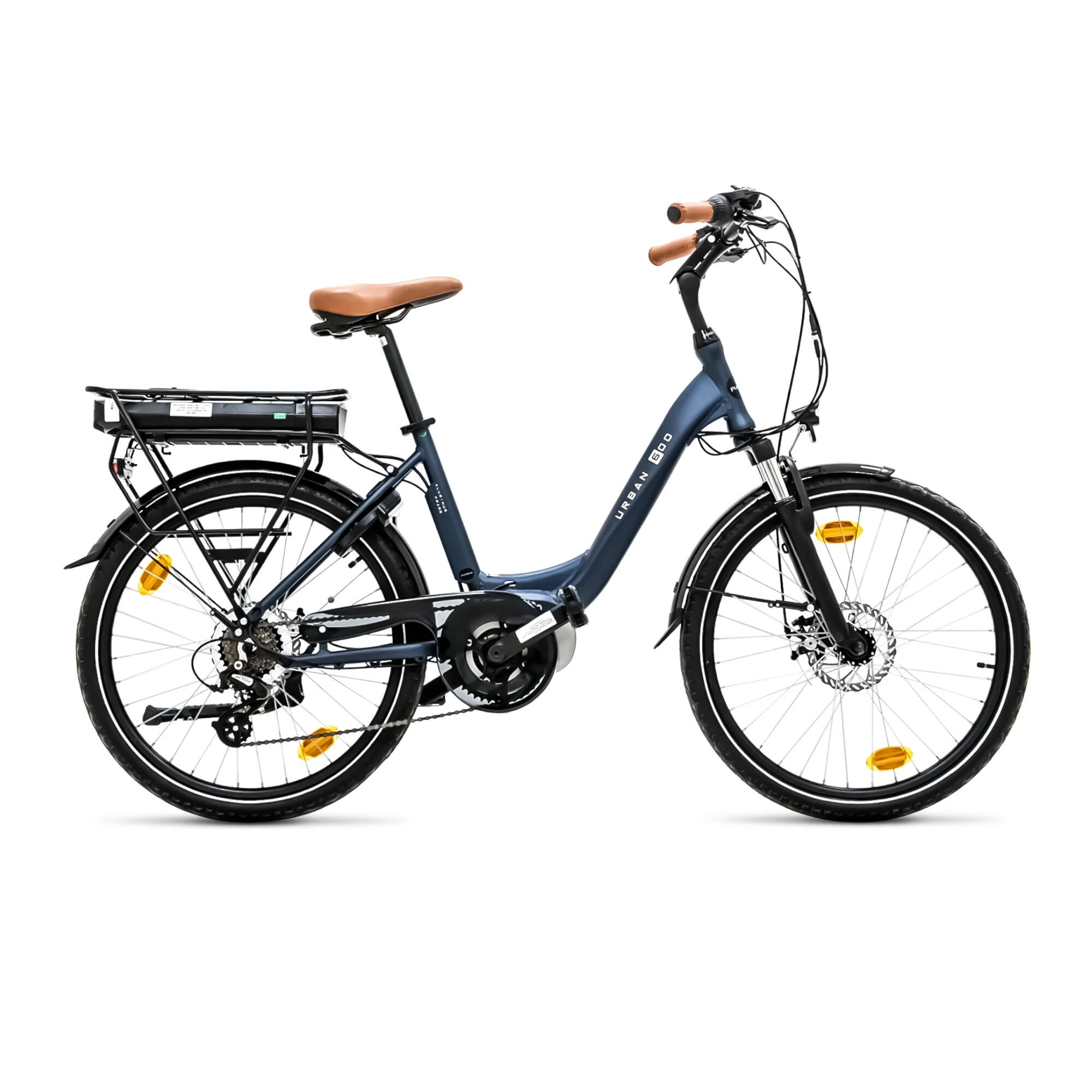 Rower elektryczny miejski dla dorosłych FUNBIKE URBAN PRO 24" (2024)