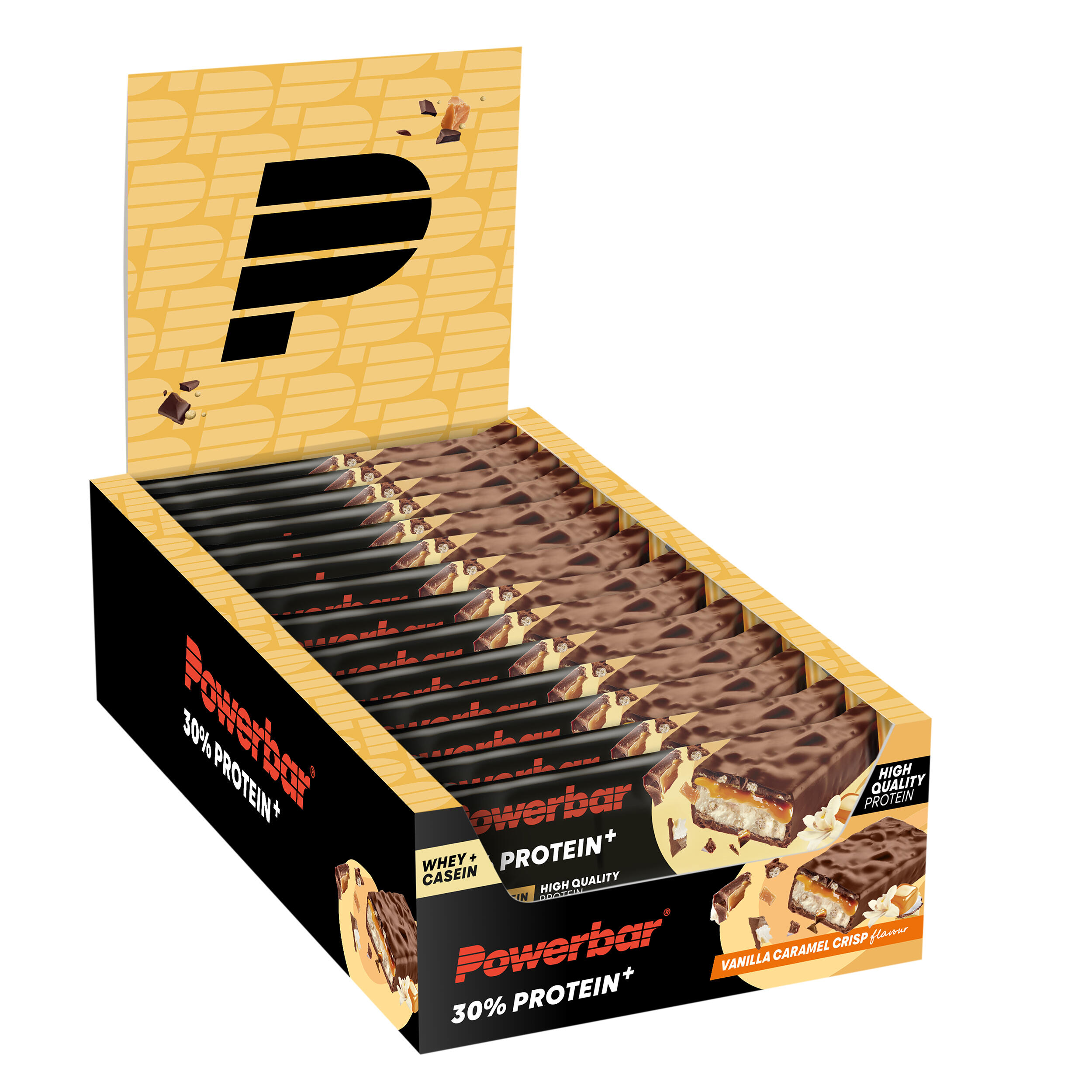 Zestaw 15 sztabek PowerBar ProteinPlus 30 % - Caramel- Vanilla crisp