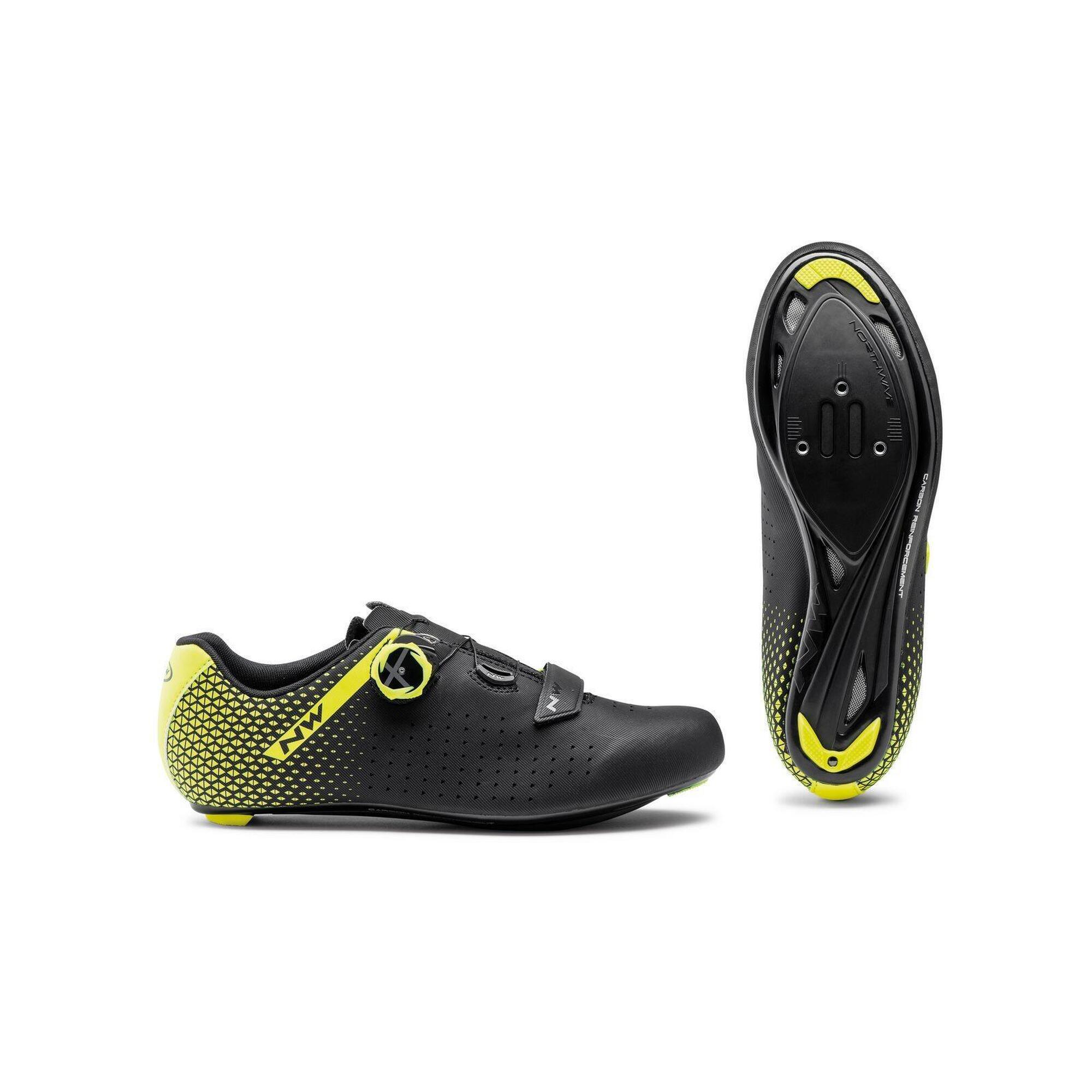 Buty rowerowe szosowe męskie NORTHWAVE CORE PLUS 2 czarne