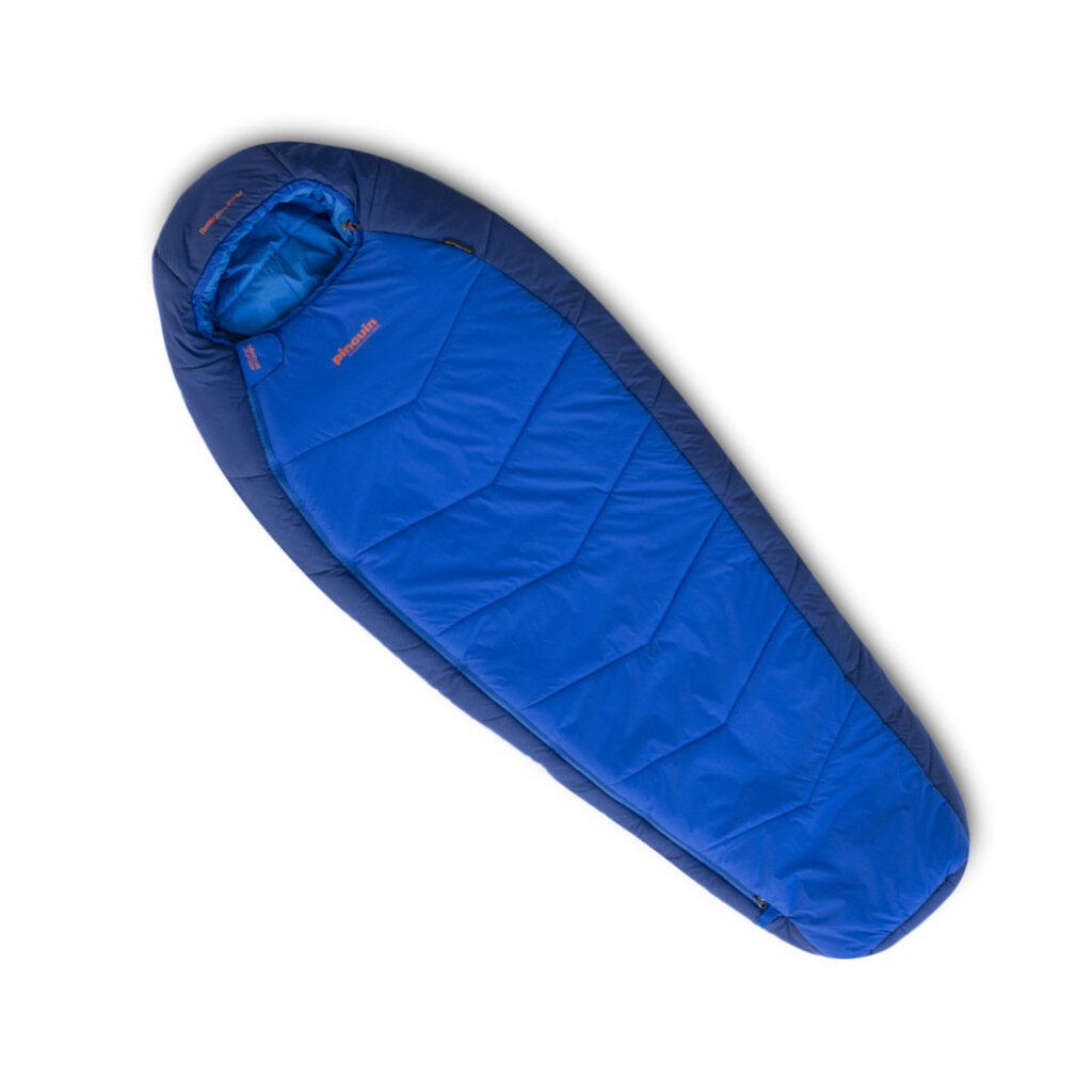 Śpiwór turystyczny syntetyczny Pinguin MISTRAL JUNIOR PFM blue lewy