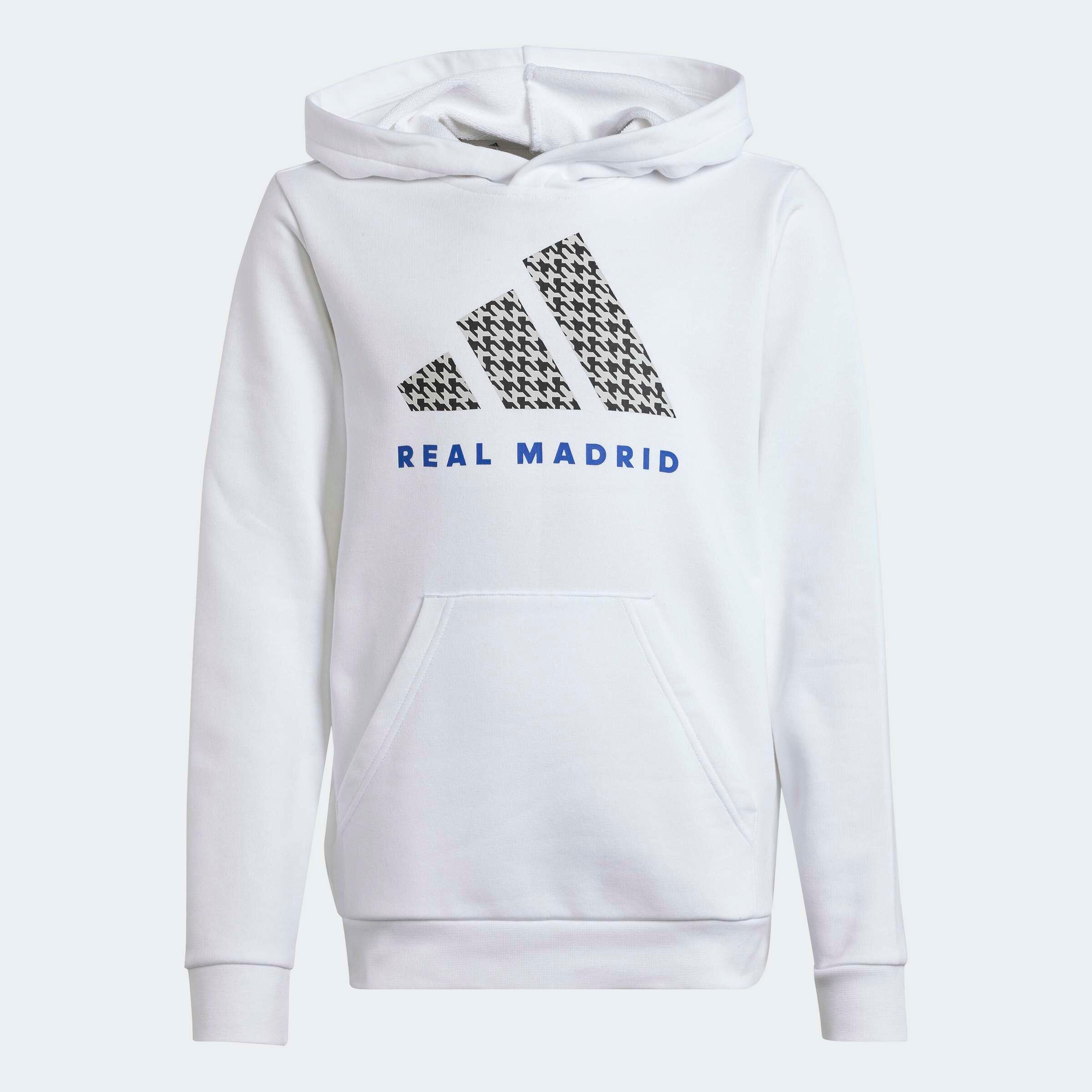 Bluza piłkarska z kapturem dla dzieci ADIDAS Real Madryt 25/26
